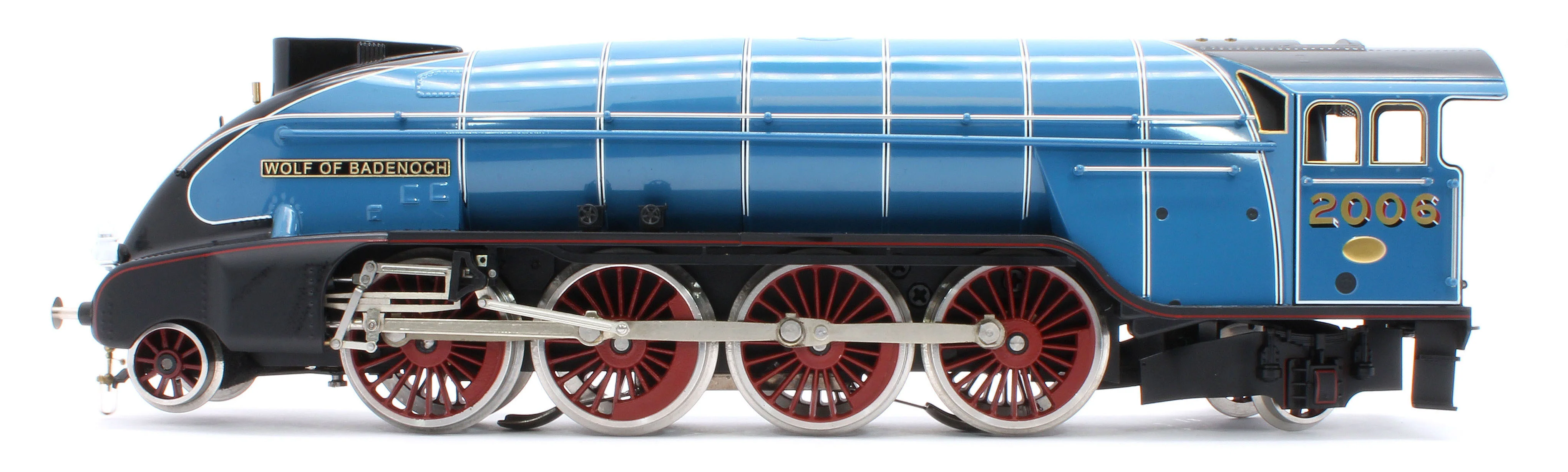 E/36-B2-WB P2 Class Streamlined "Wolf Badenoch" 2-8-2 LNER Garter Blue No. 2006 Steam Locomotive - Image 6