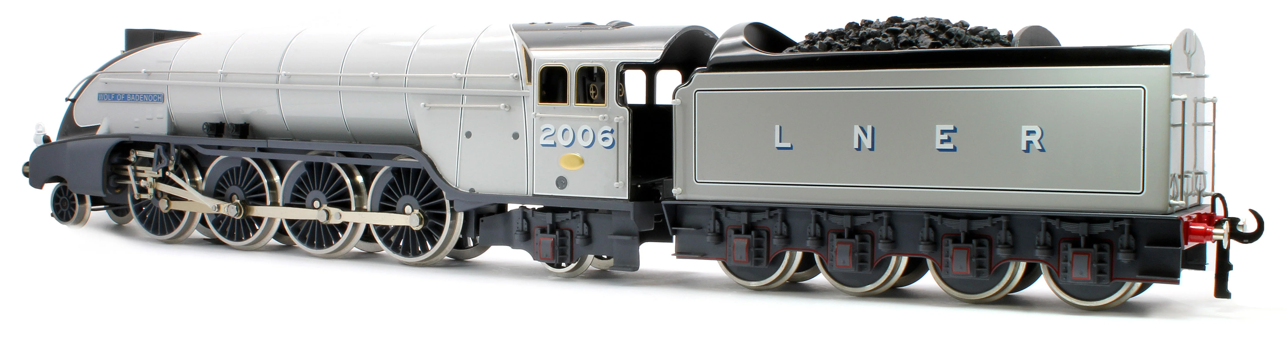 E/36-B3-WB P2 Class Streamlined "Wolf of Badenoch" 2-8-2 LNER Two Tone Grey No. 2006 Steam Locomotive - Image 2