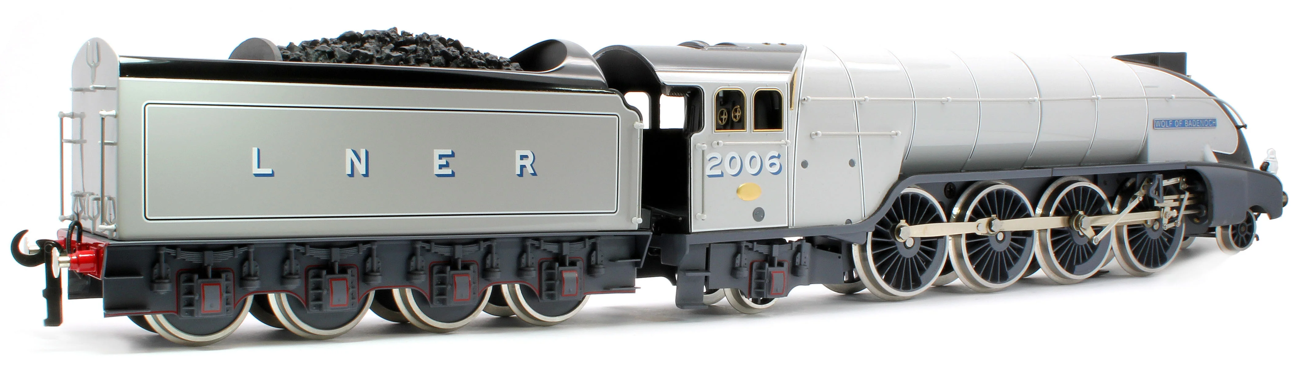 E/36-B3-WB P2 Class Streamlined "Wolf of Badenoch" 2-8-2 LNER Two Tone Grey No. 2006 Steam Locomotive - Image 3