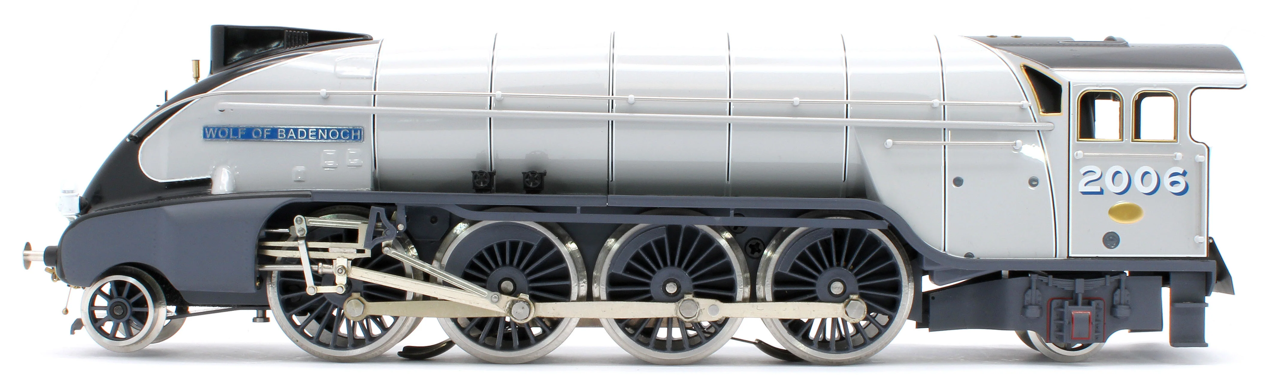 E/36-B3-WB P2 Class Streamlined "Wolf of Badenoch" 2-8-2 LNER Two Tone Grey No. 2006 Steam Locomotive - Image 5