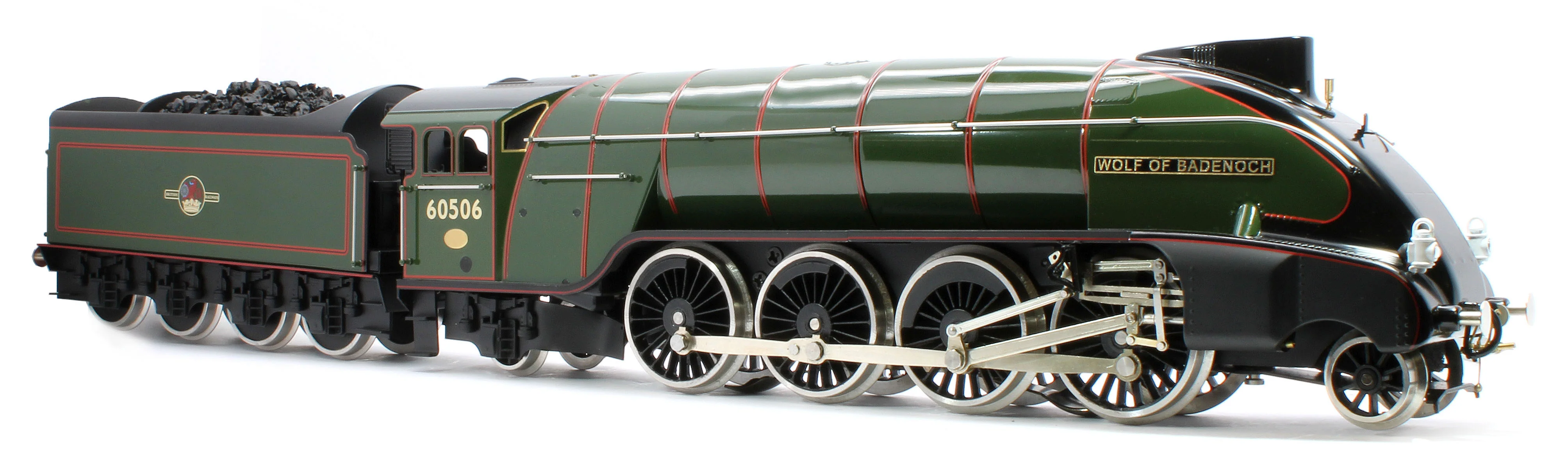 E/36-B6-WB P2 Class Streamlined "Wolf of Badenoch" 2-8-2 BR Lined Gloss Blue No. 60506 Steam Locomotive - Image 4