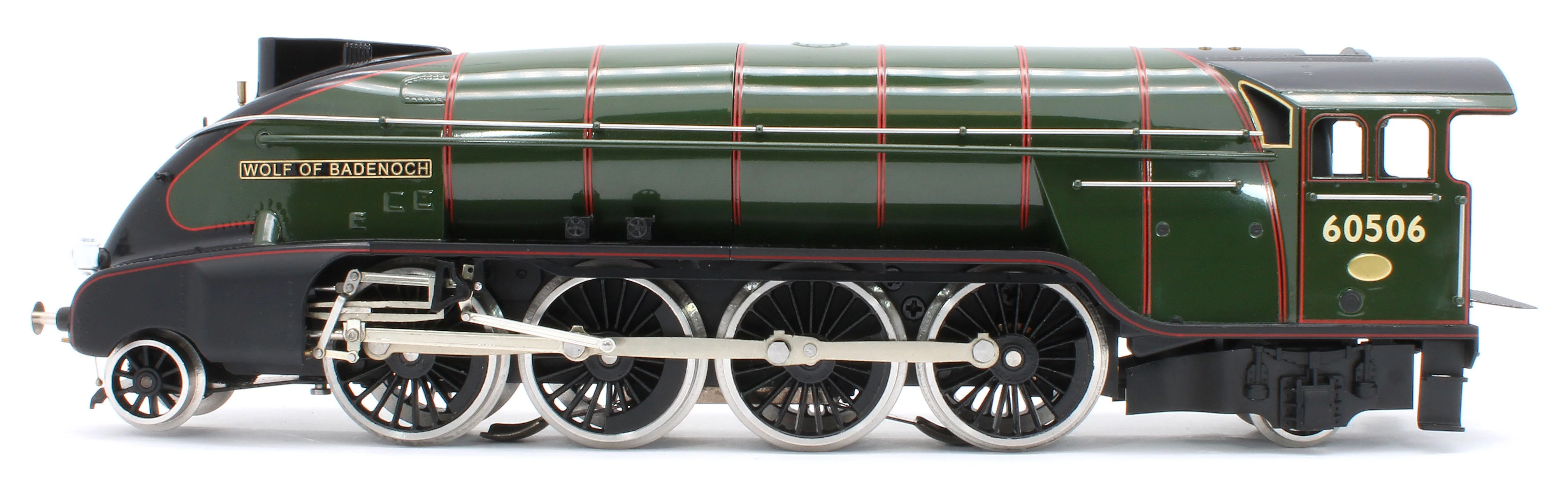 E/36-B6-WB P2 Class Streamlined "Wolf of Badenoch" 2-8-2 BR Lined Gloss Blue No. 60506 Steam Locomotive - Image 5