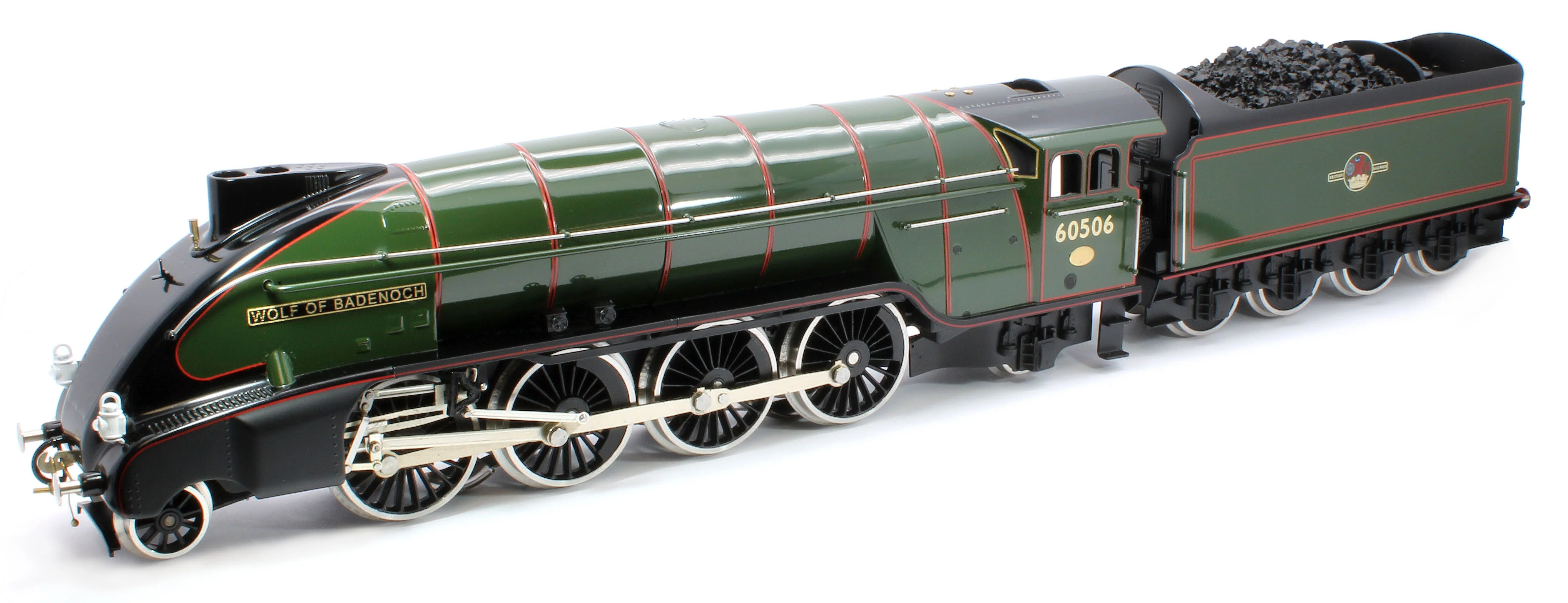 E/36-B6-WB P2 Class Streamlined "Wolf of Badenoch" 2-8-2 BR Lined Gloss Blue No. 60506 Steam Locomotive - Image 7
