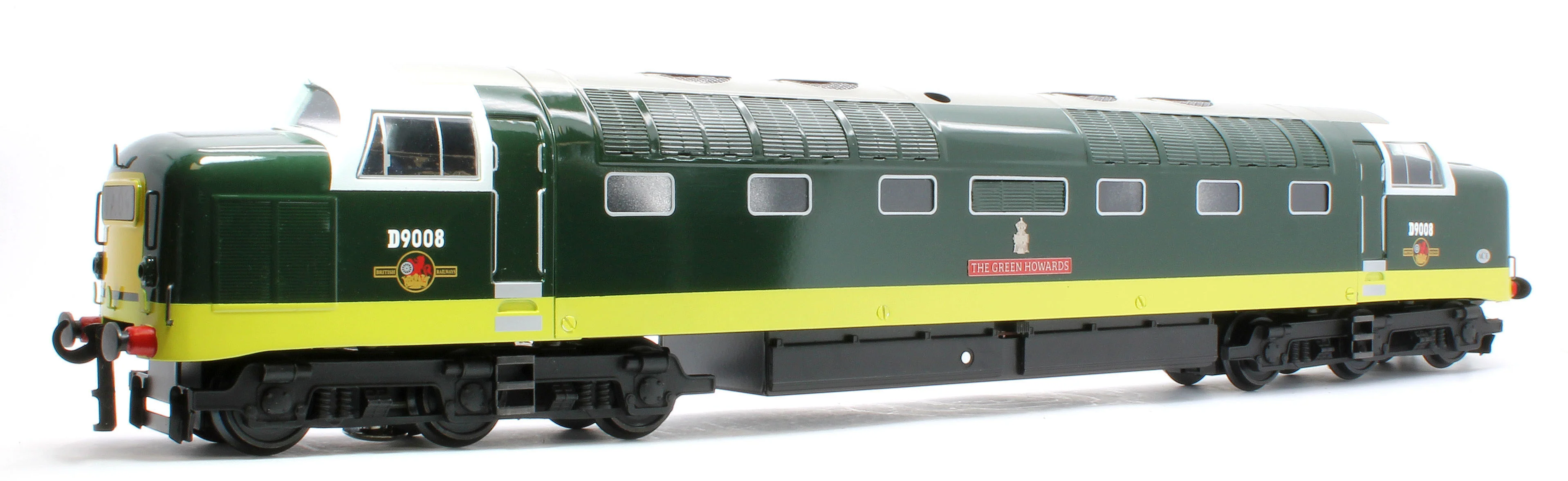 E/41-B2 Class 55 English Electric Deltic "The Green Howards" BR Green Small Yellow Panels No. D9008 Diesel Locomotive