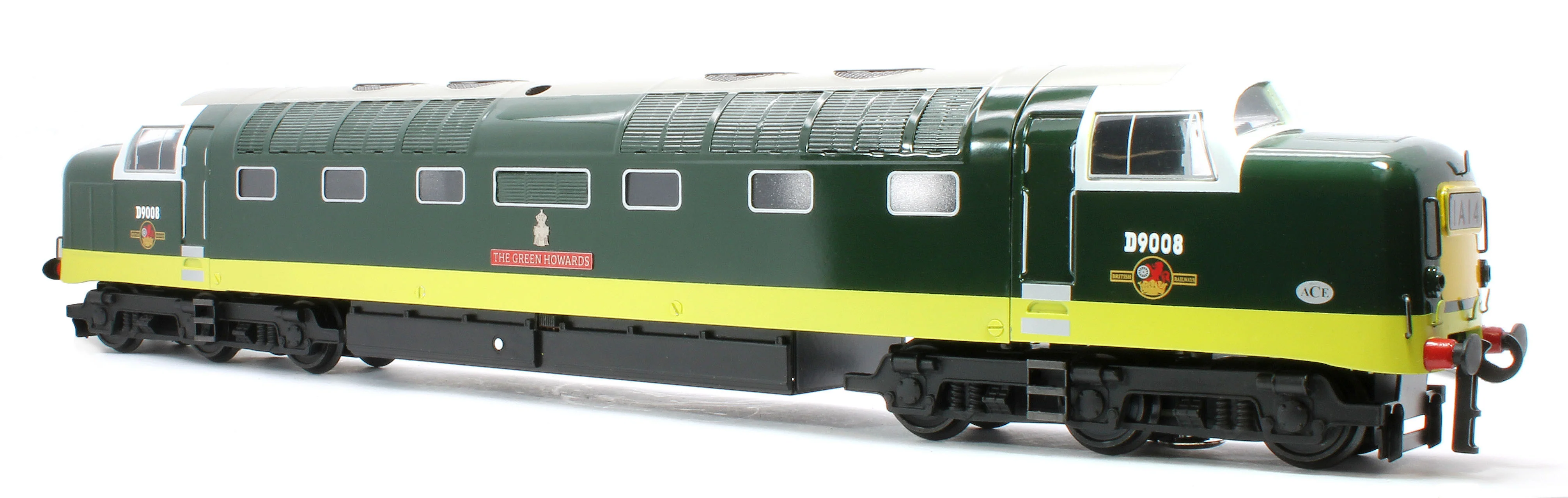 E/41-B2 Class 55 English Electric Deltic "The Green Howards" BR Green Small Yellow Panels No. D9008 Diesel Locomotive - Image 3