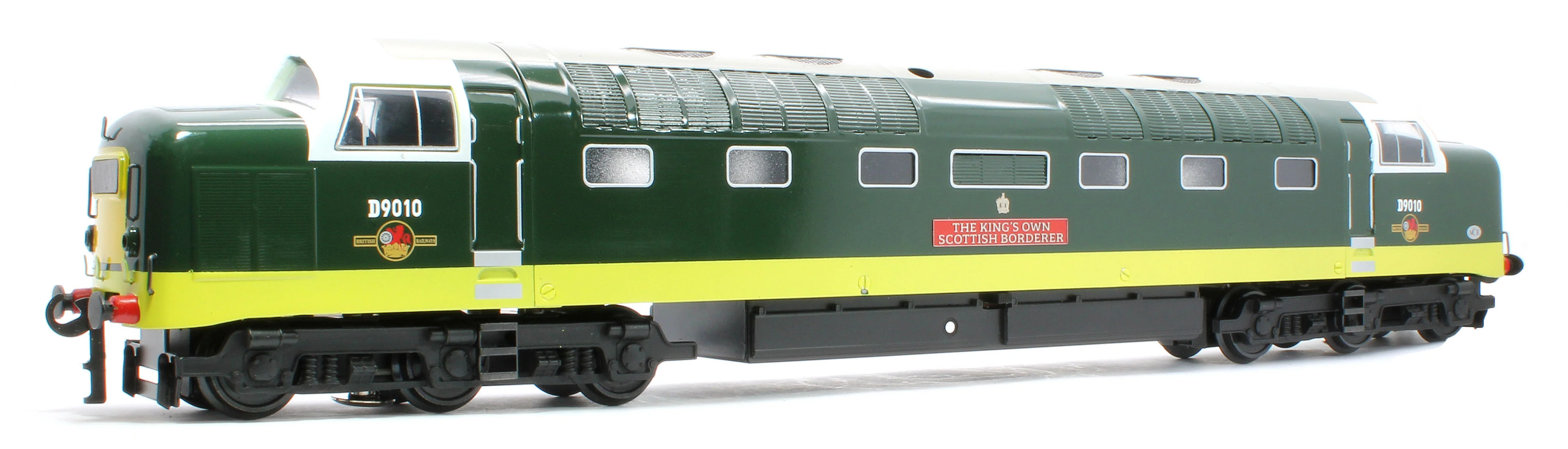E/41-B2 Class 55 English Electric Deltic "The Kings Own Scottish Borderer" BR Green Small Yellow Panels No. D9010 Diesel Locomotive