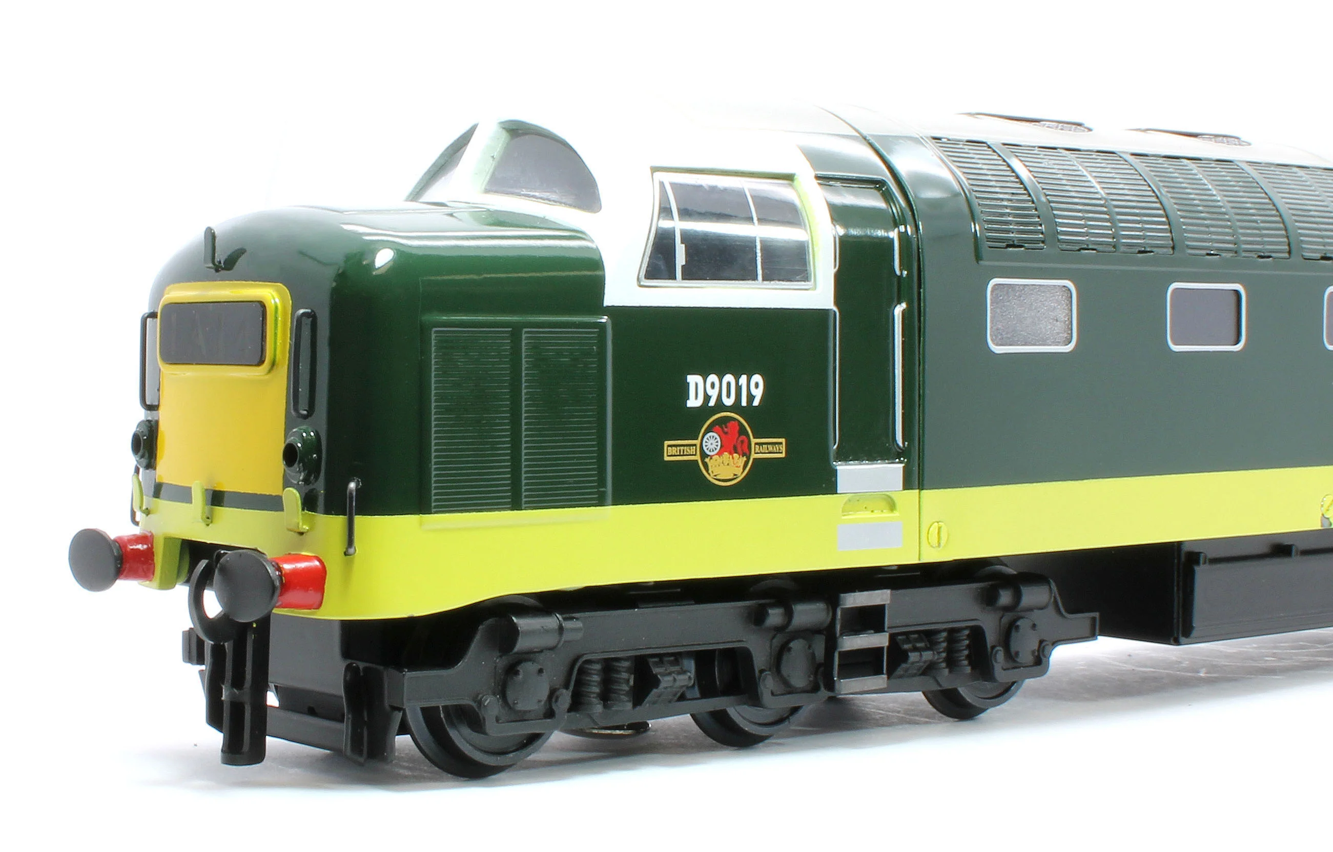 E/41-B2 Class 55 English Electric Deltic "The Royal Highland Fusilier" BR Green Small Yellow Panels No. D9019 Diesel Locomotive - Image 6