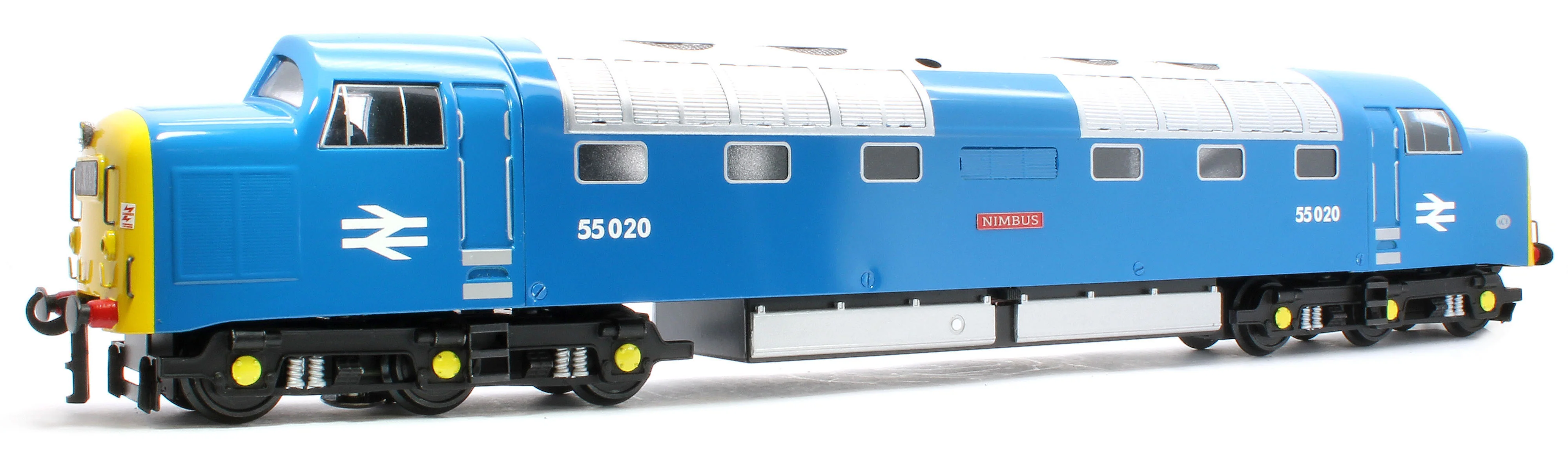 E/41-C2 Class 55 English Electric Deltic "Nimbus" BR Blue Full Yellow Ends No. 55020 Diesel Locomotive