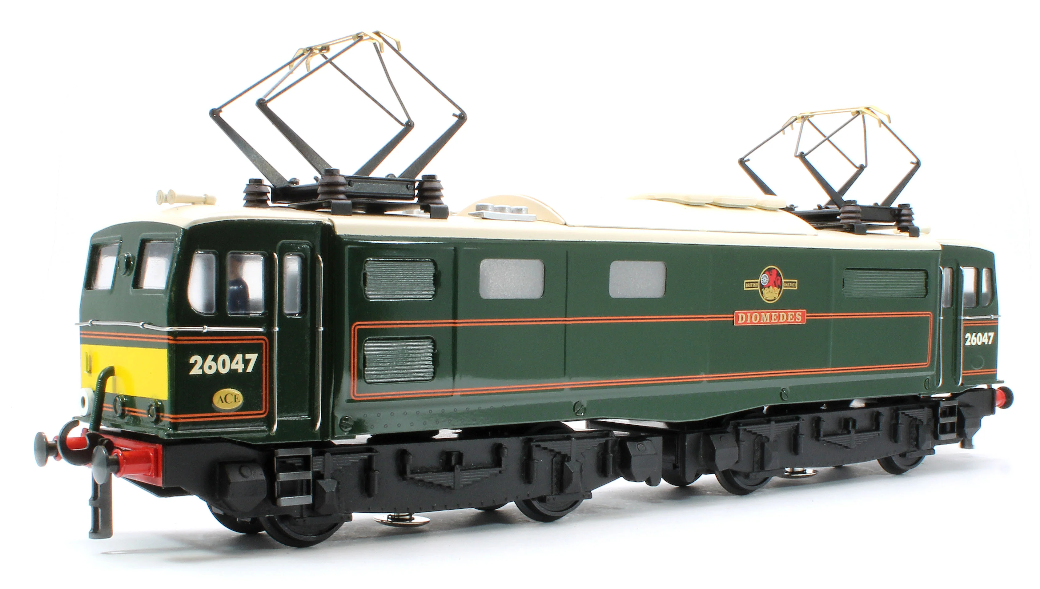 E/49-B4 "EM1" BR Class 76 "Diomedes" (Post 1956) Lined Gloss Green with Small Yellow Ends No.E26047 Electric Locomotive - Image 4
