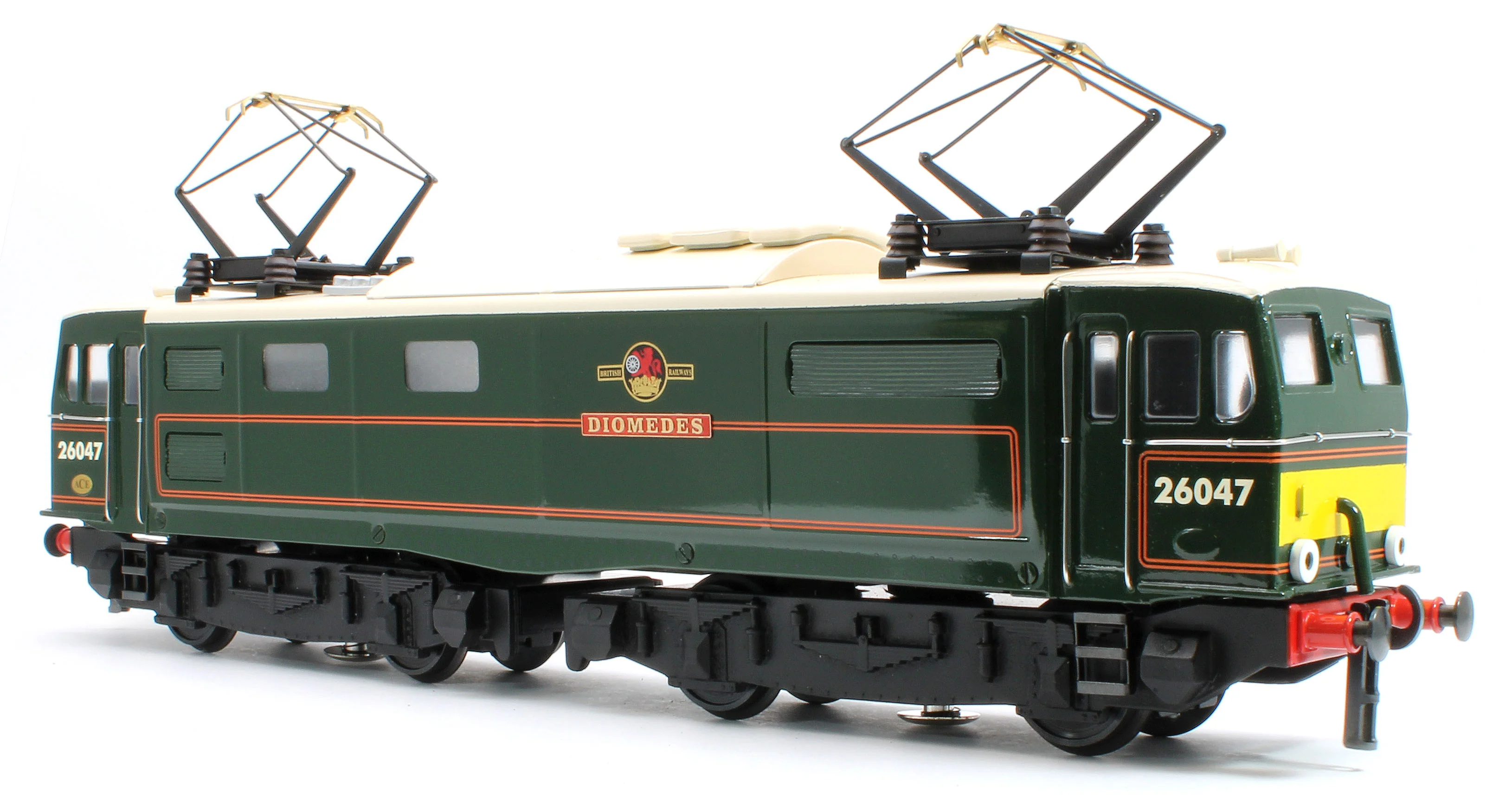 E/49-B4 "EM1" BR Class 76 "Diomedes" (Post 1956) Lined Gloss Green with Small Yellow Ends No.E26047 Electric Locomotive - Image 5