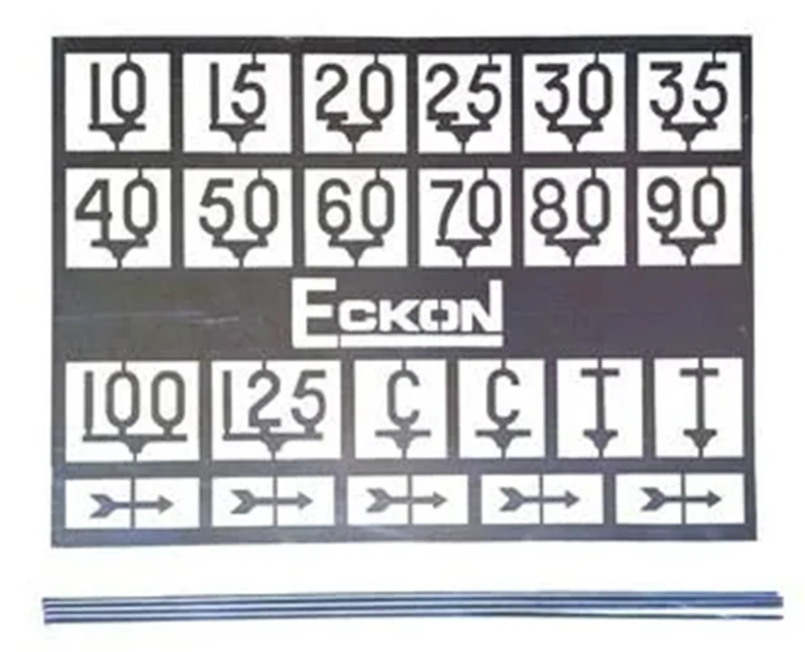 Speed Restriction Sign Kit