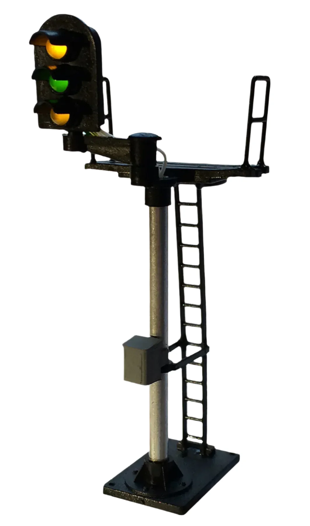 3 Aspect Distant Standard Offset Signal Kit Round Head