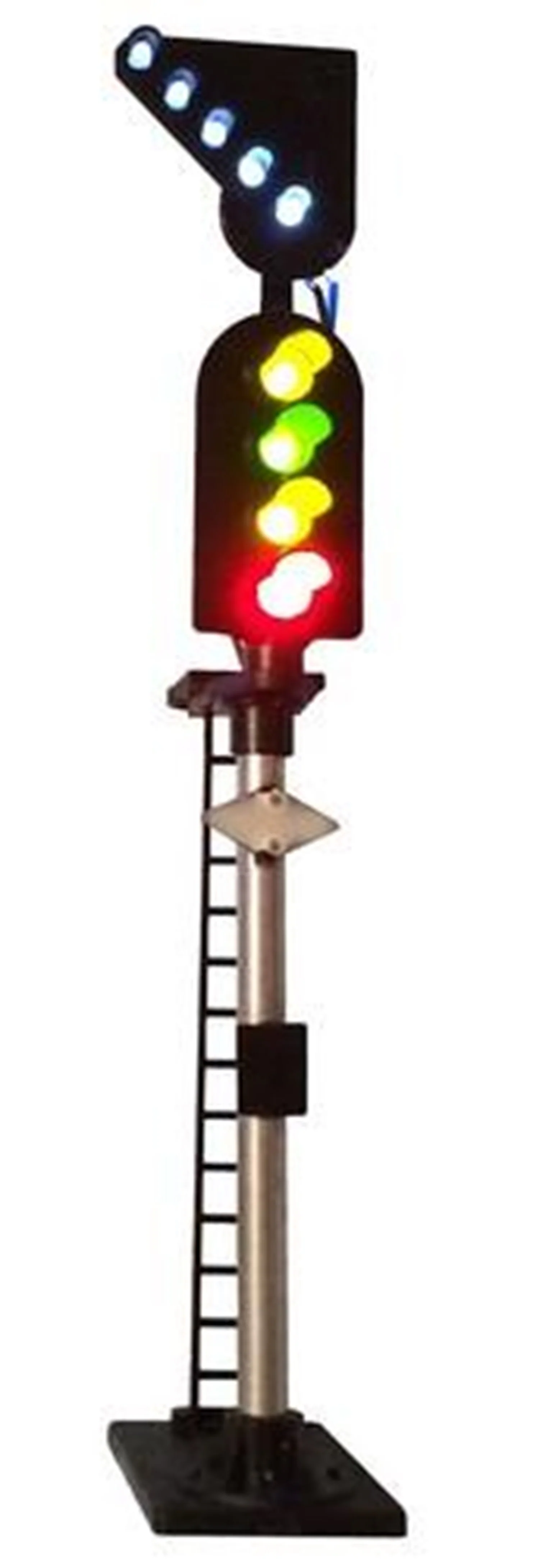 4 Aspect Section With Rt Indicator LH Round Hand Signal