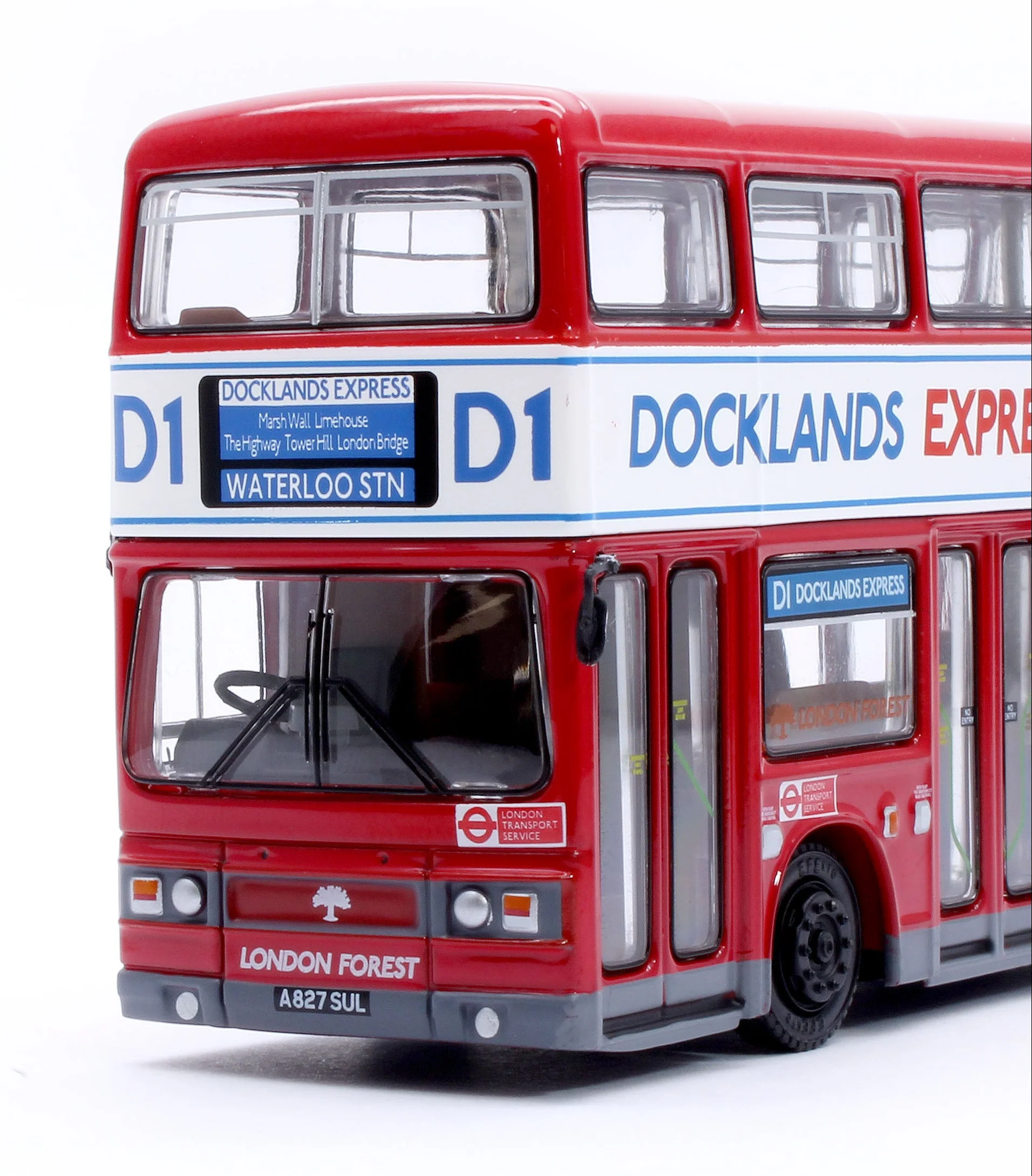 Leyland Titan B15 London Forest T82 Docklands Express D1 Waterloo Station - Image 6