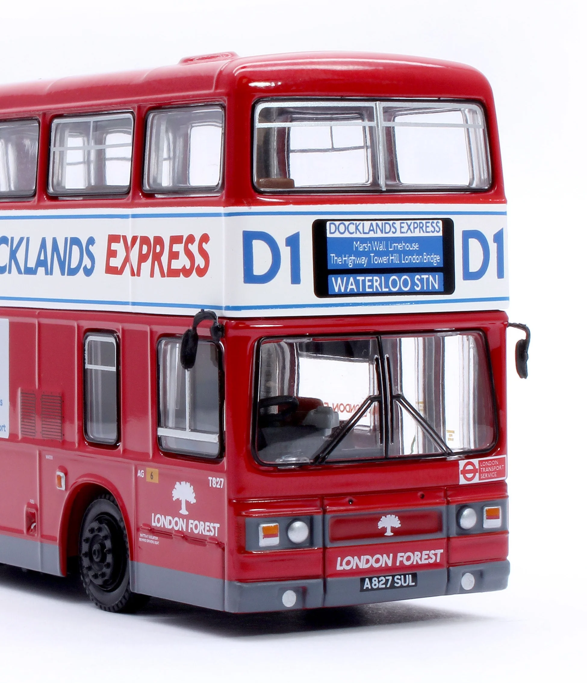 Leyland Titan B15 London Forest T82 Docklands Express D1 Waterloo Station - Image 7