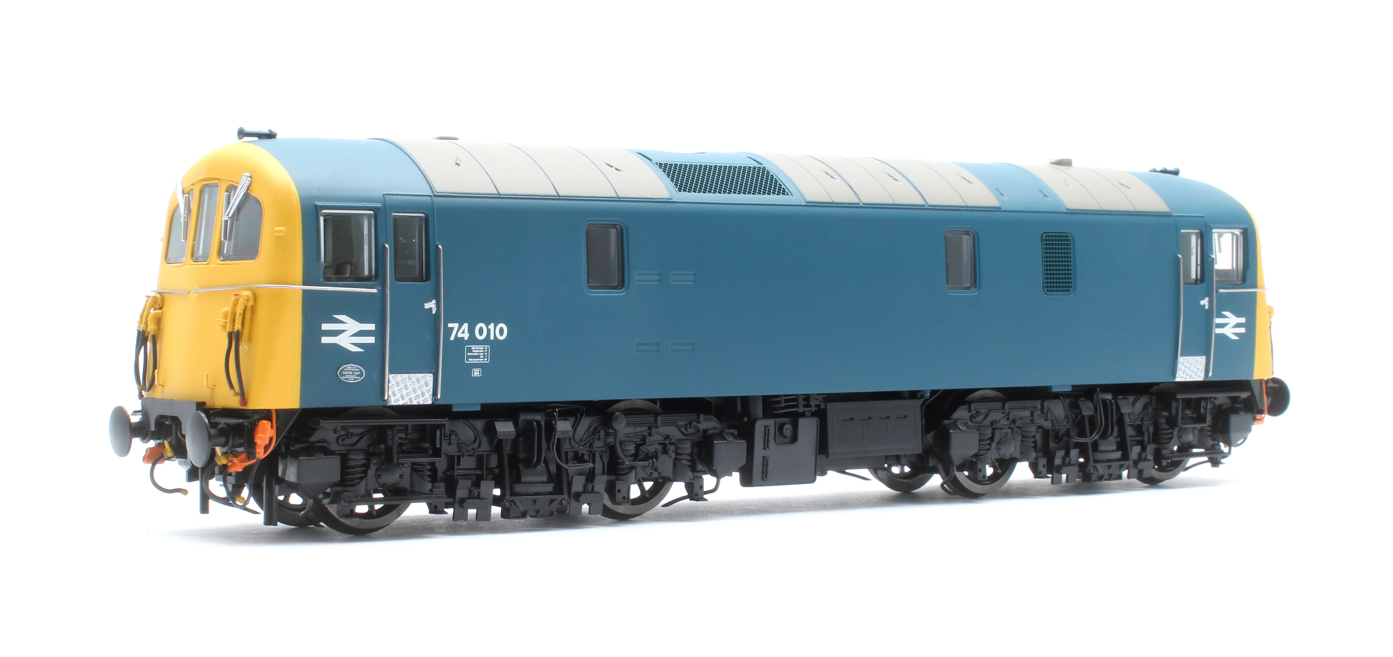 E82009 Class 74 Electro-Diesel 74010 BR Blue Electric Locomotive