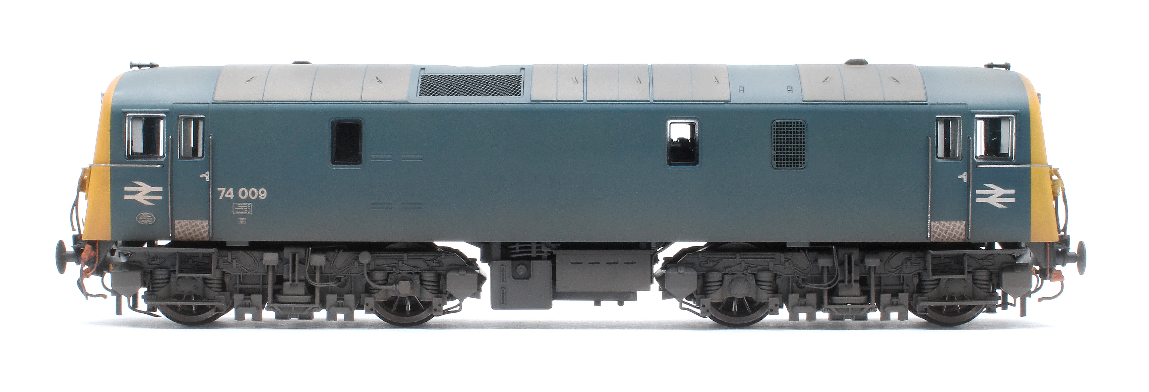 E82010 Class 74 Electro-Diesel 74009 BR Blue Electric Locomotive - Weathered - Image 6