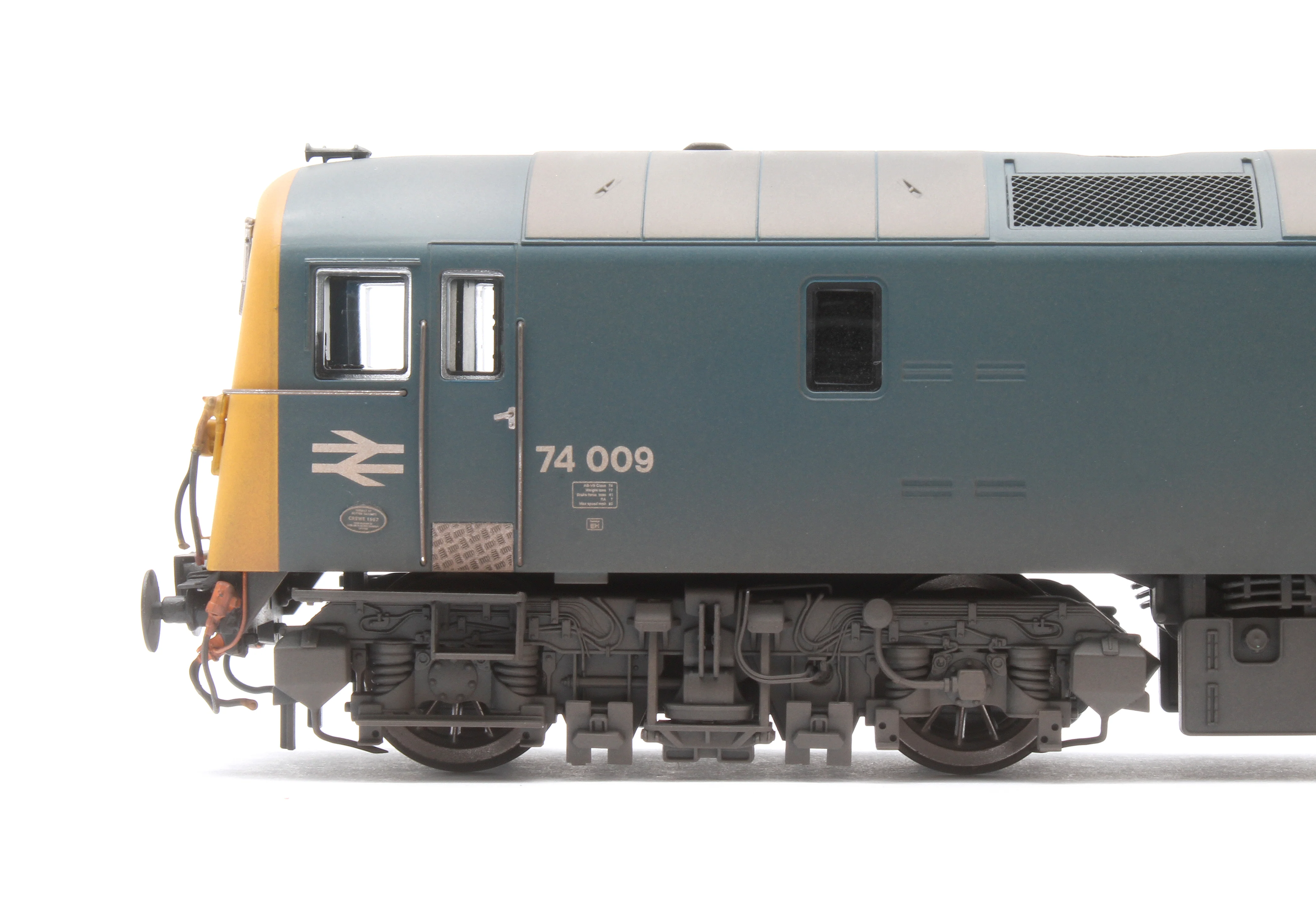 E82010 Class 74 Electro-Diesel 74009 BR Blue Electric Locomotive - Weathered - Image 8