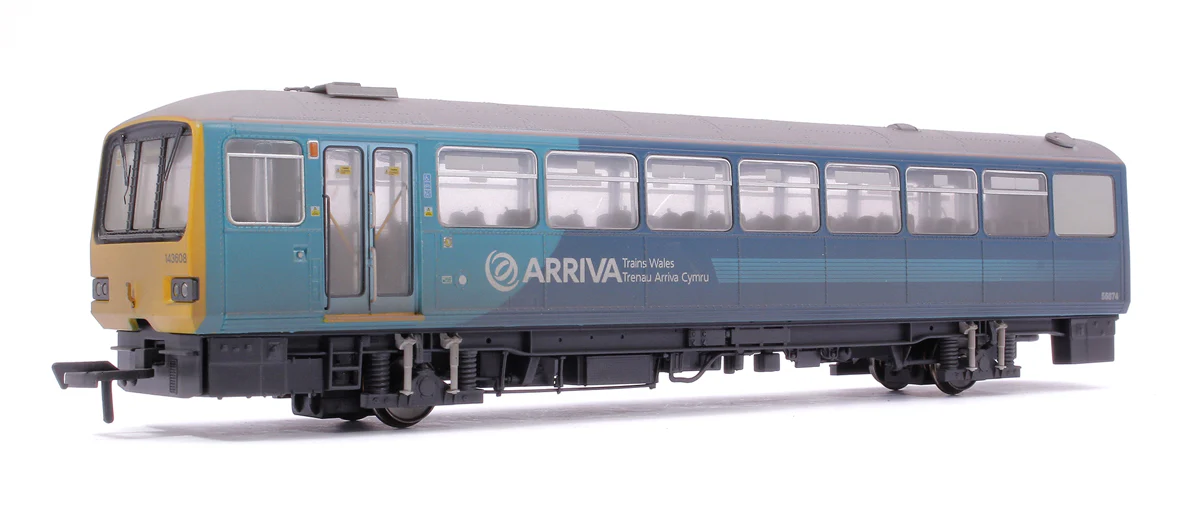 Class 143 2-Car DMU 143608 Arriva Trains Wales (Revised) - Weathered - Image 3