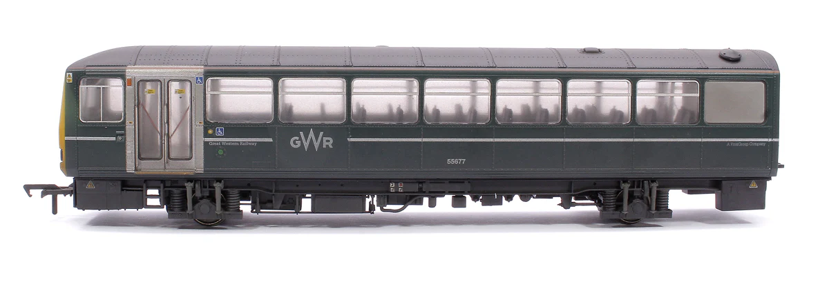 Class 143 2-Car DMU 143611 GWR Green (FirstGroup) - Weathered - Image 3