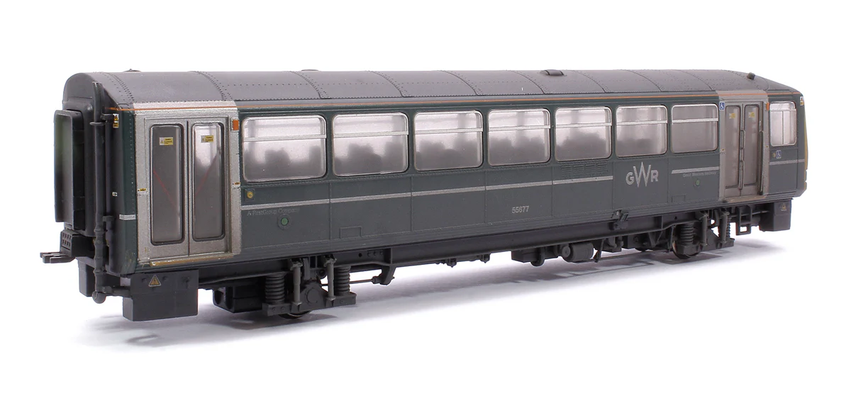 Class 143 2-Car DMU 143611 GWR Green (FirstGroup) - Weathered - Image 4
