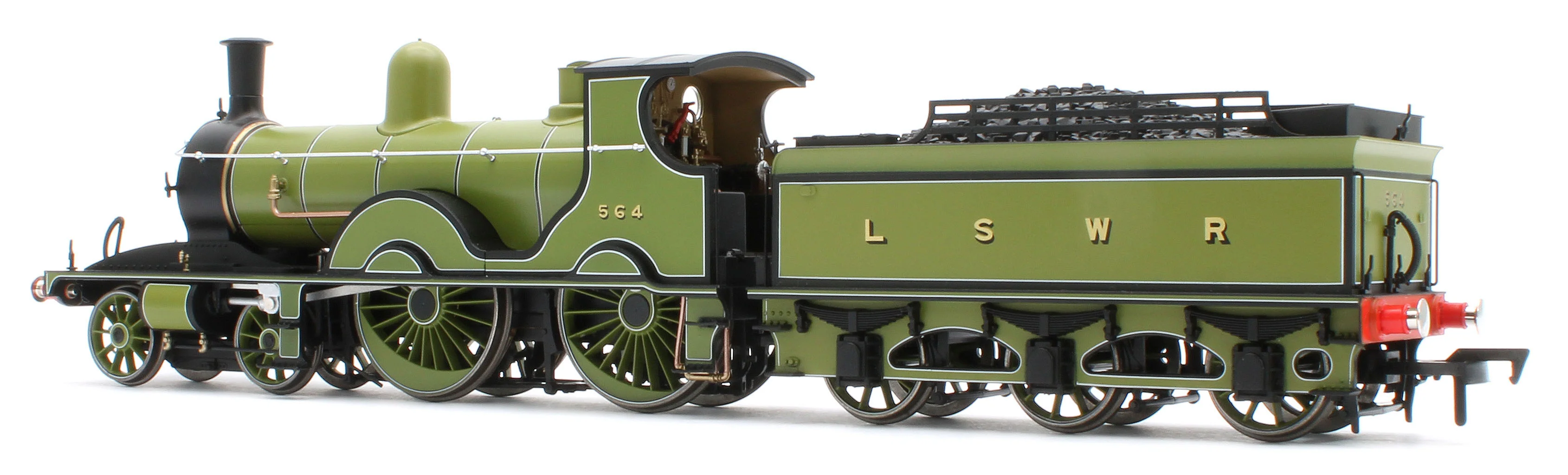 E85023 LSWR Adams T3 564 LSWR Urie Green Steam Locomotive - Image 3
