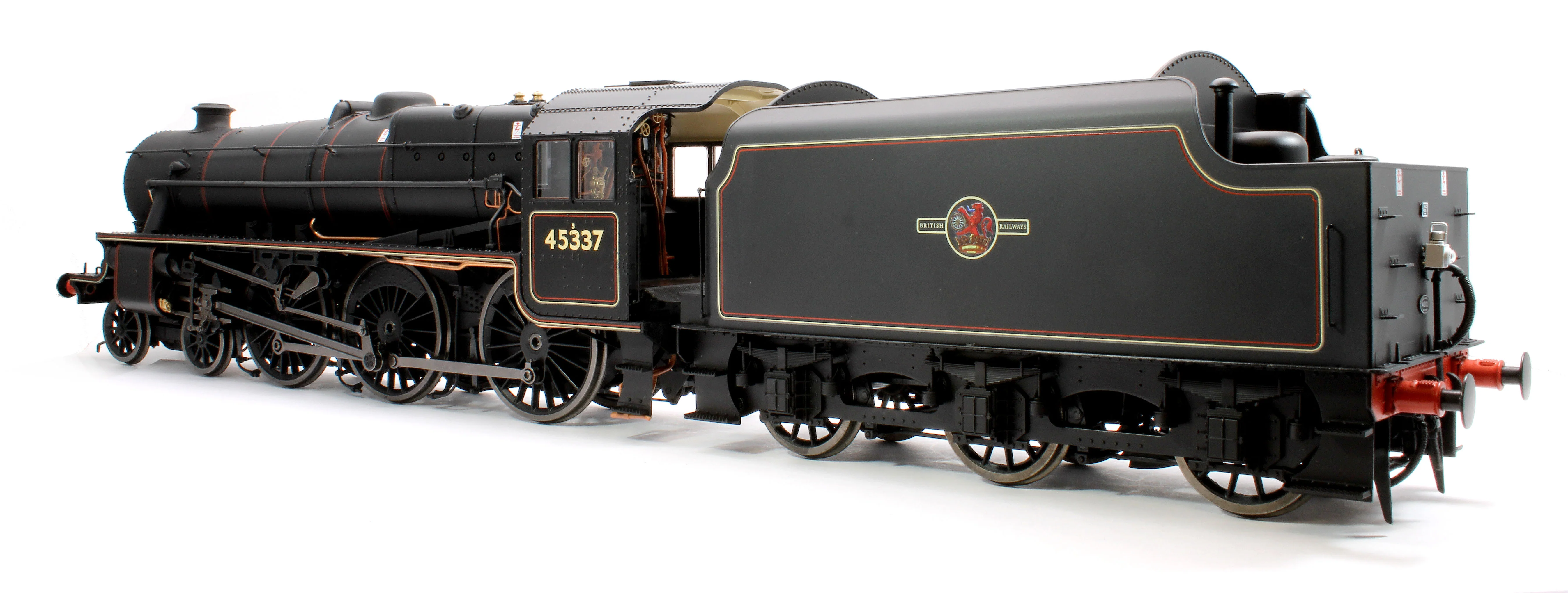 Stanier Class 5 4-6-0 "Black 5" Late BR Lined '45337' Welded Tender Steam Locomotive - DCC Sound - Image 4