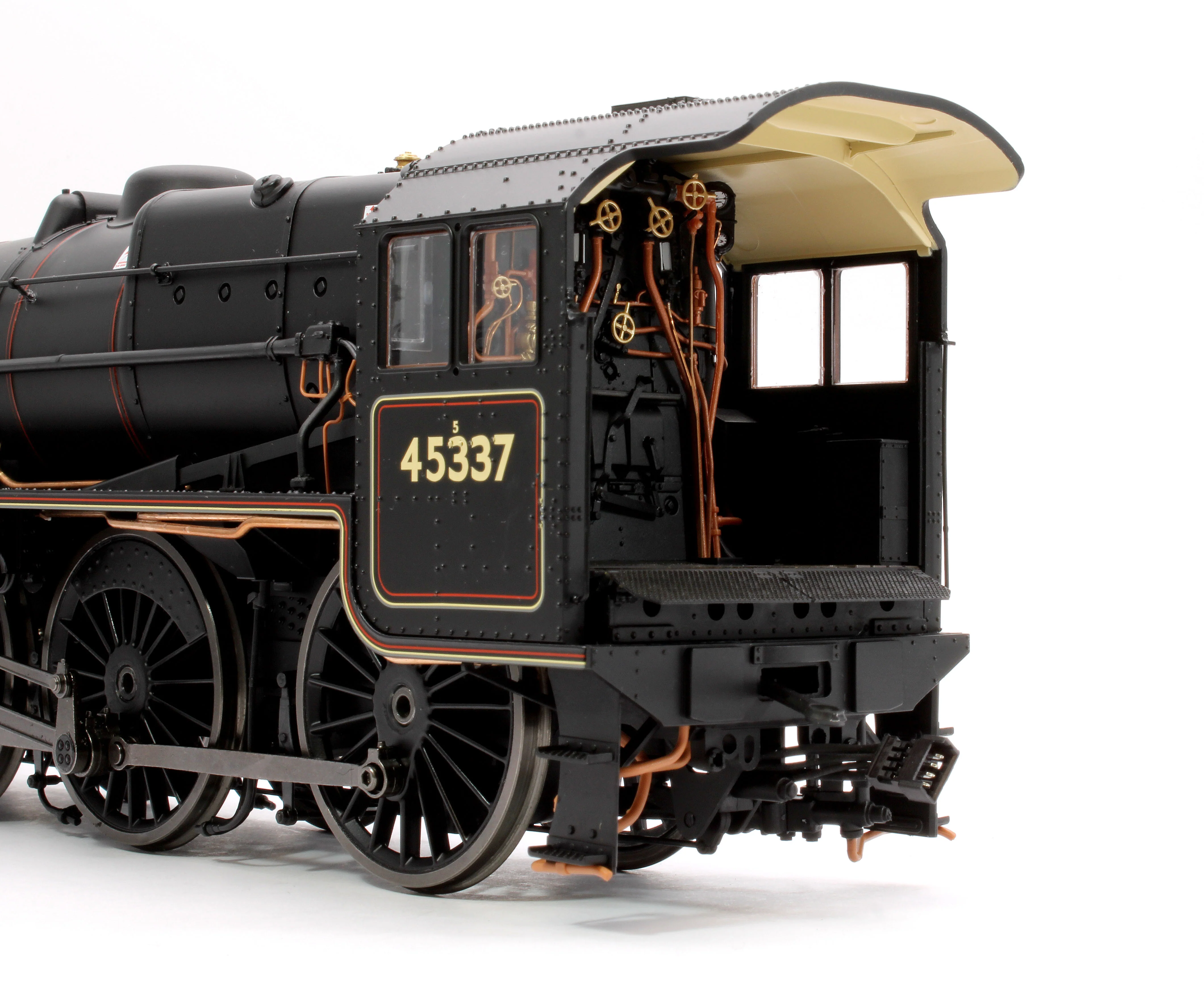 Stanier Class 5 4-6-0 "Black 5" Late BR Lined '45337' Welded Tender Steam Locomotive - DCC Sound - Image 6