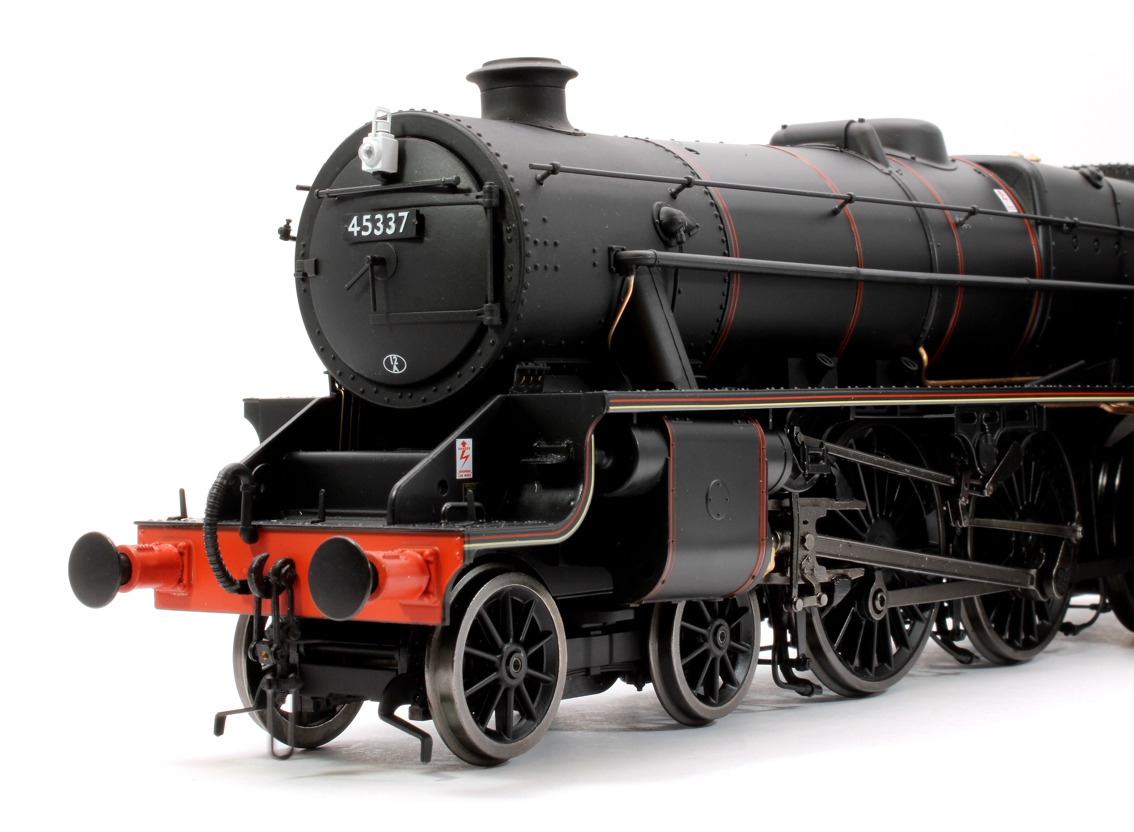 Stanier Class 5 4-6-0 "Black 5" Late BR Lined '45337' Welded Tender Steam Locomotive - DCC Sound - Image 7