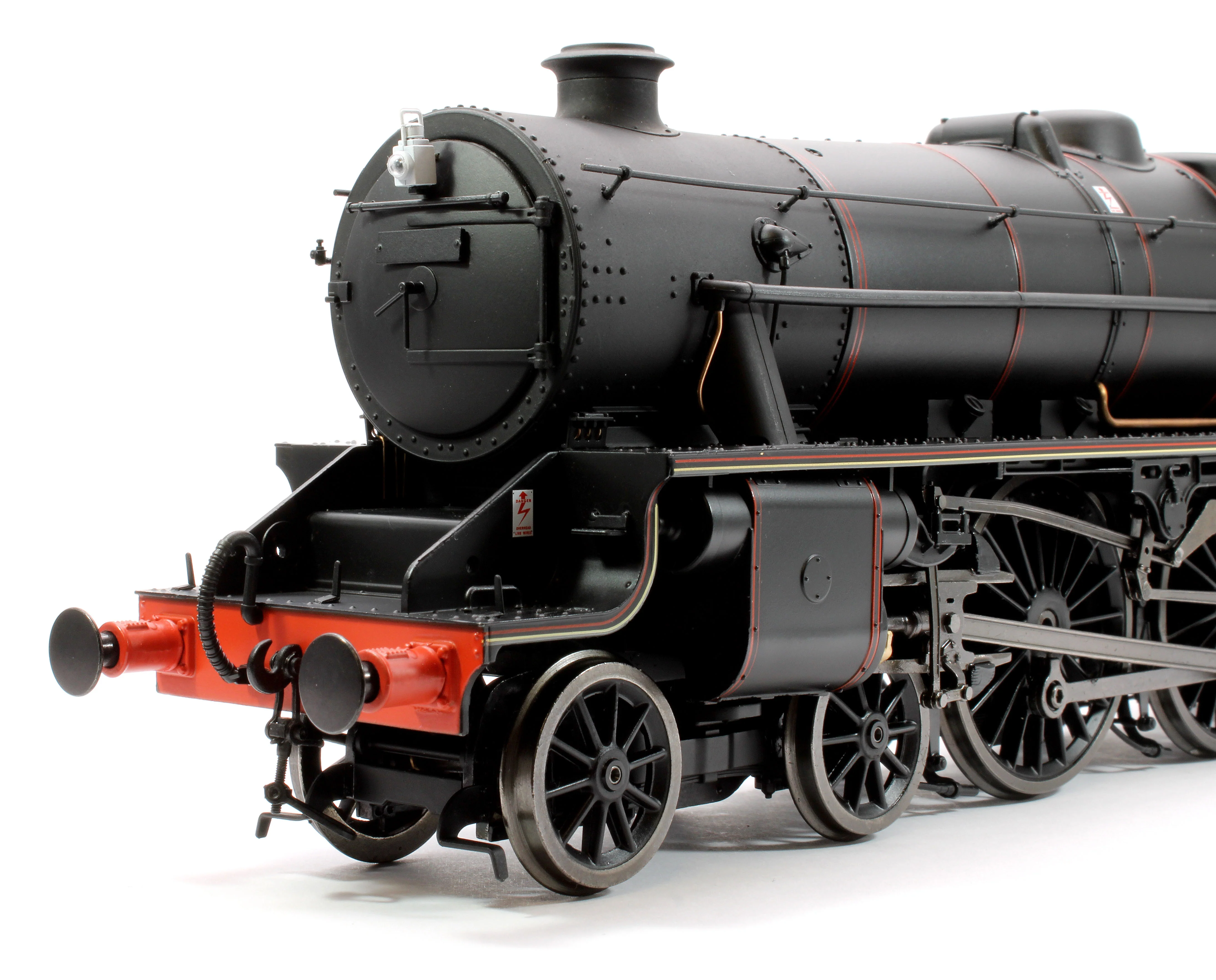Stanier Class 5 4-6-0 "Black 5" Late BR Lined Unnumbered Welded Tender Steam Locomotive - DCC Sound - Image 6