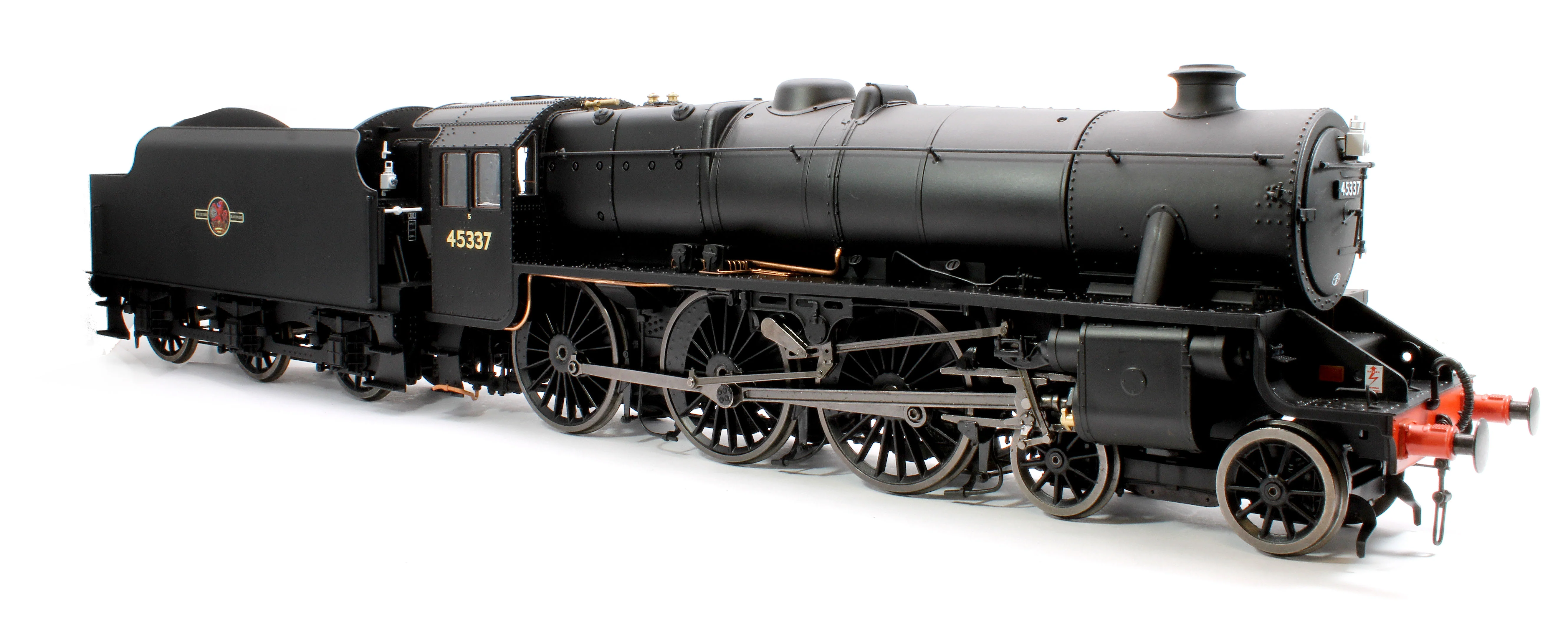 Stanier Class 5 4-6-0 "Black 5" Plain BR Black '45337' Welded Tender Steam Locomotive - Image 5
