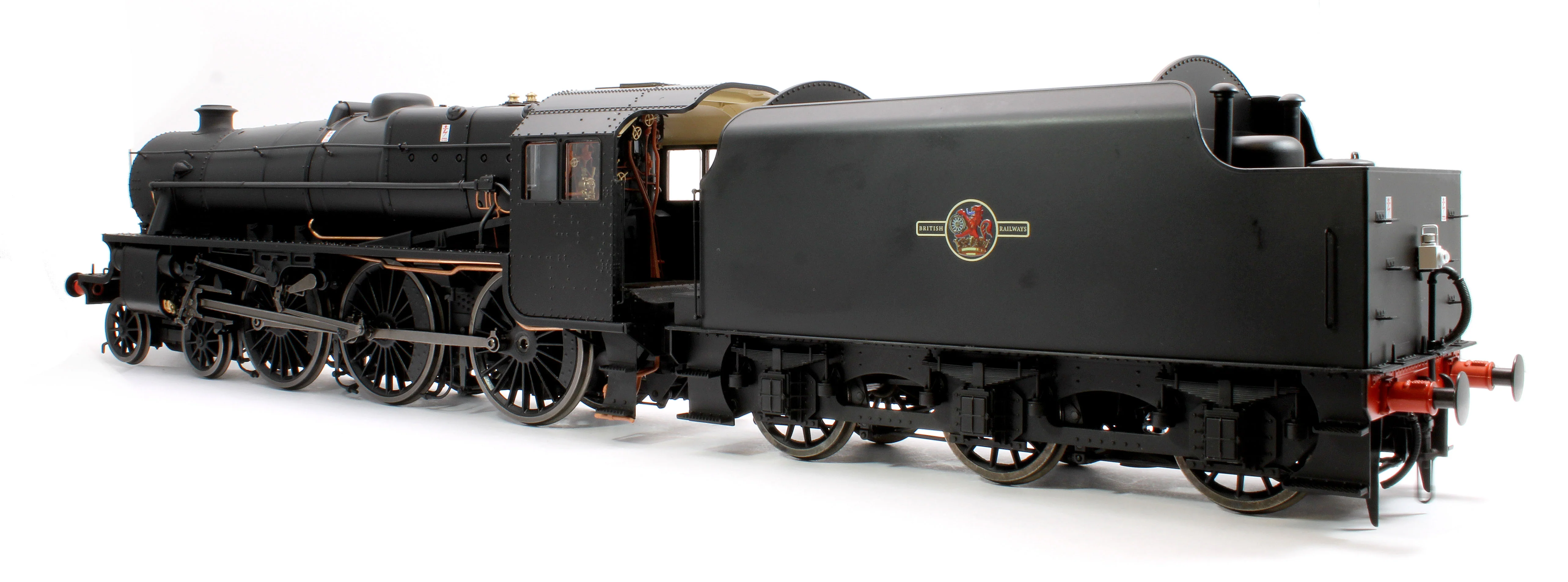 Stanier Class 5 4-6-0 "Black 5" Plain BR Black 'Un-numbered' Welded Tender Steam Locomotive - Image 3