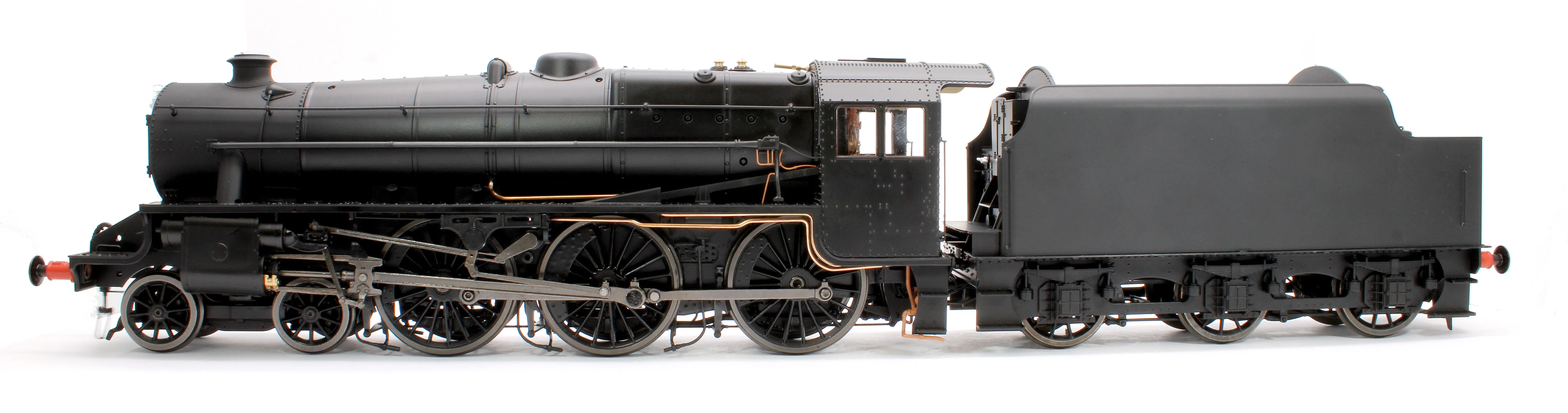 Stanier Class 5 4-6-0 "Black 5" Plain Black 'Un-numbered' Welded Tender Steam Locomotive - Image 2