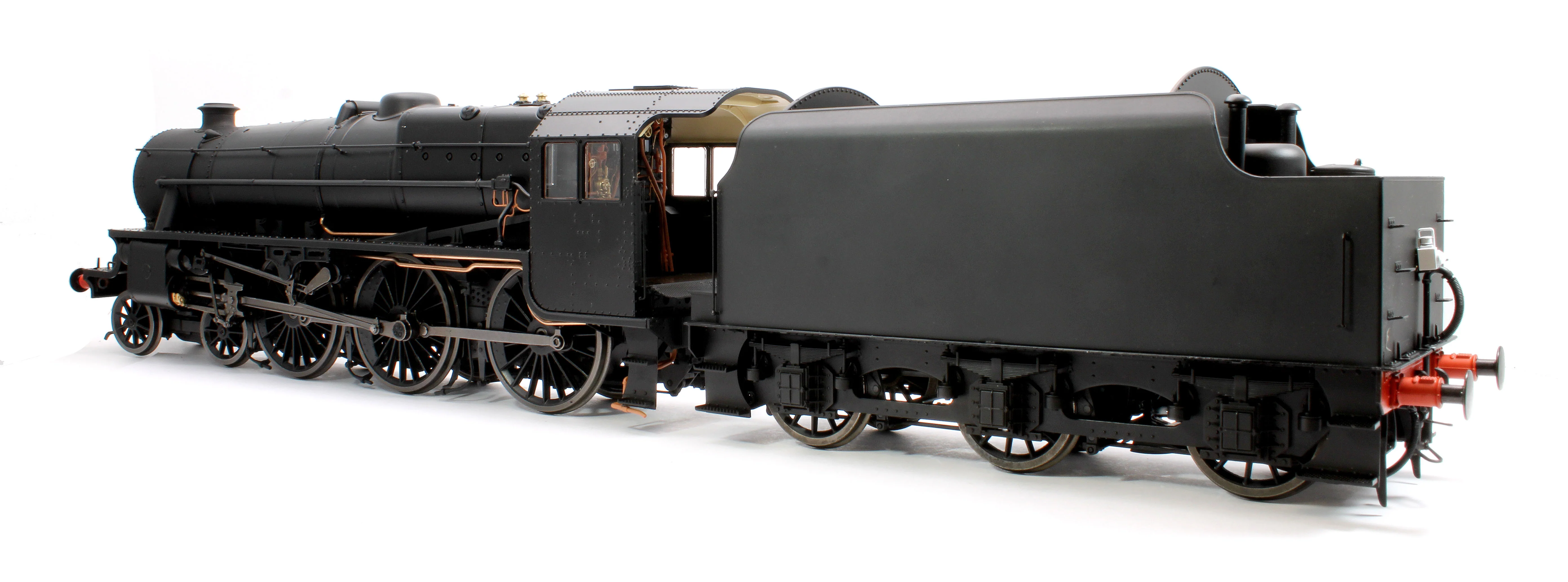 Stanier Class 5 4-6-0 "Black 5" Plain Black 'Un-numbered' Welded Tender Steam Locomotive - Image 3