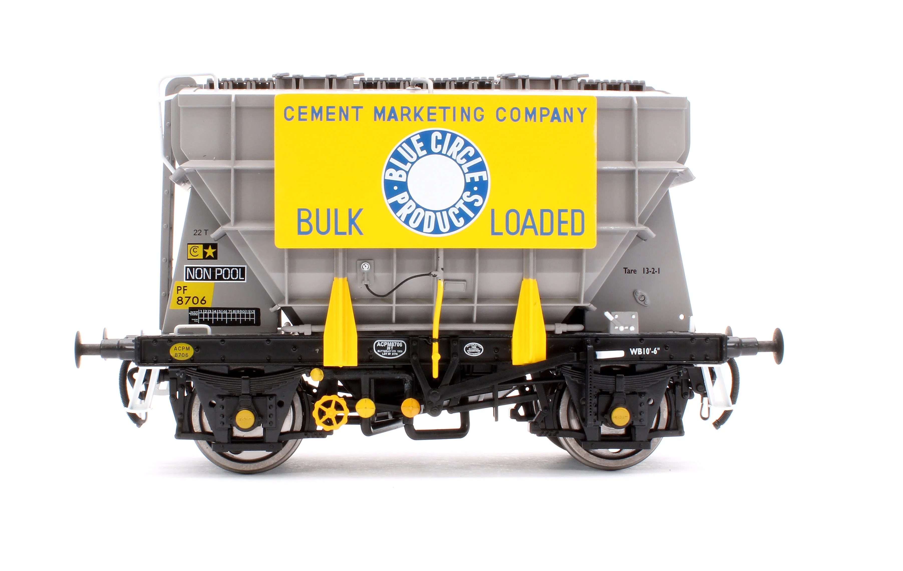 Presflo Wagon Plain Grey 8706 (TOPS w/Marketing Board) - Image 2