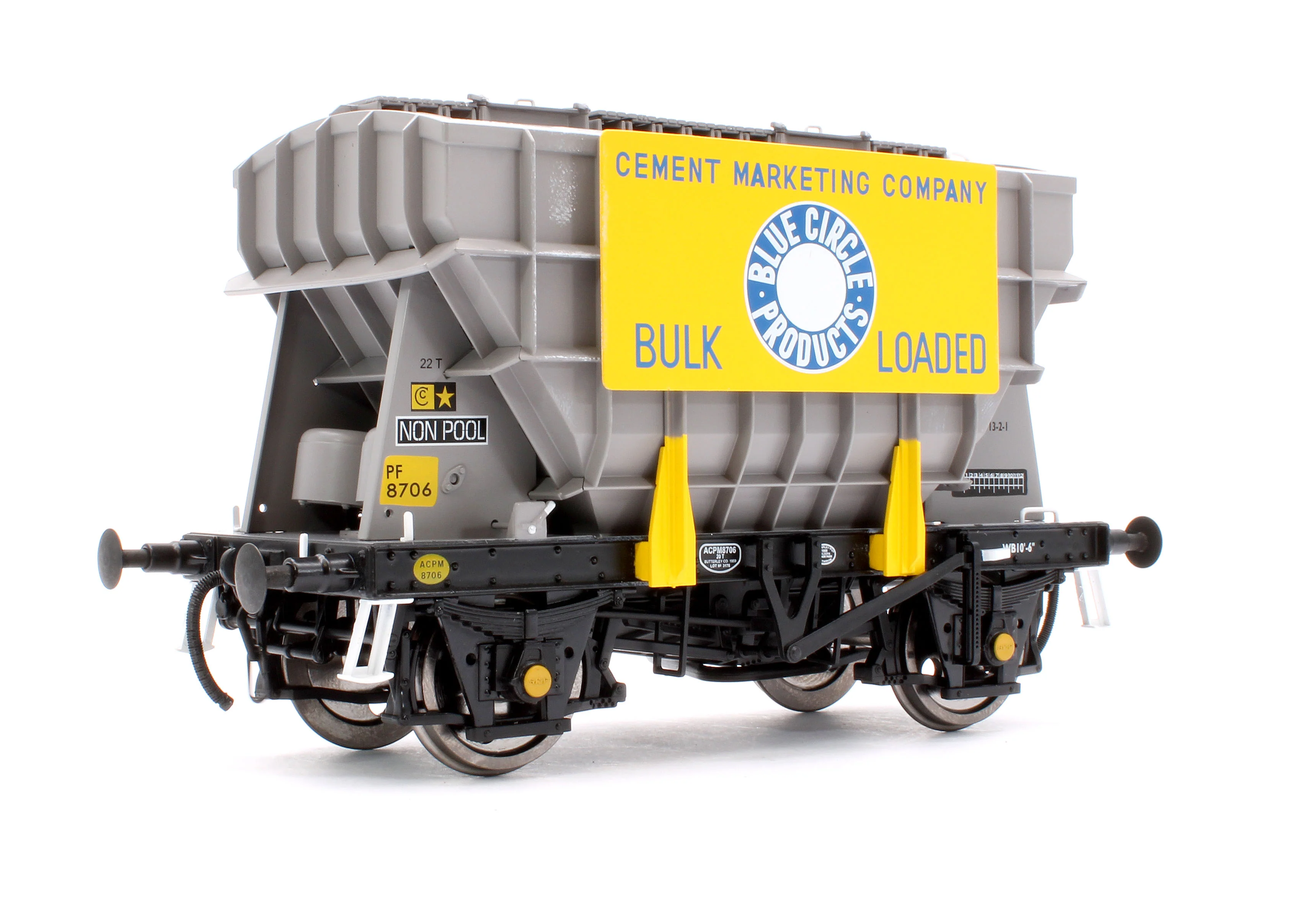 Presflo Wagon Plain Grey 8706 (TOPS w/Marketing Board) - Image 3
