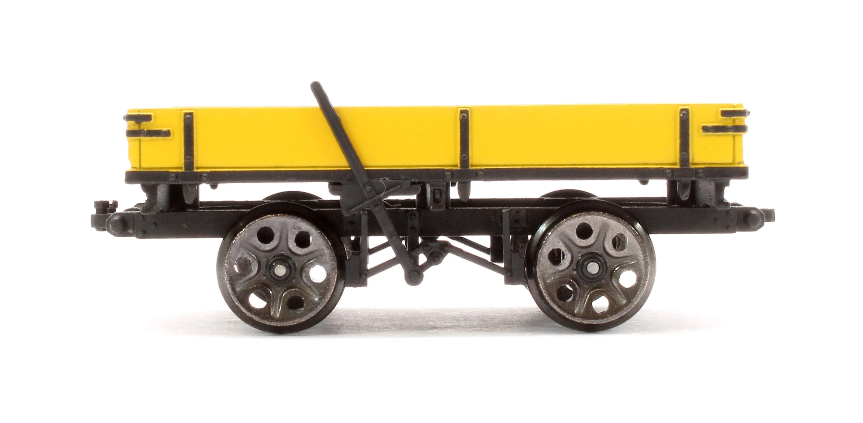 Wickham Planked Trailer, BR Yellow - Image 2