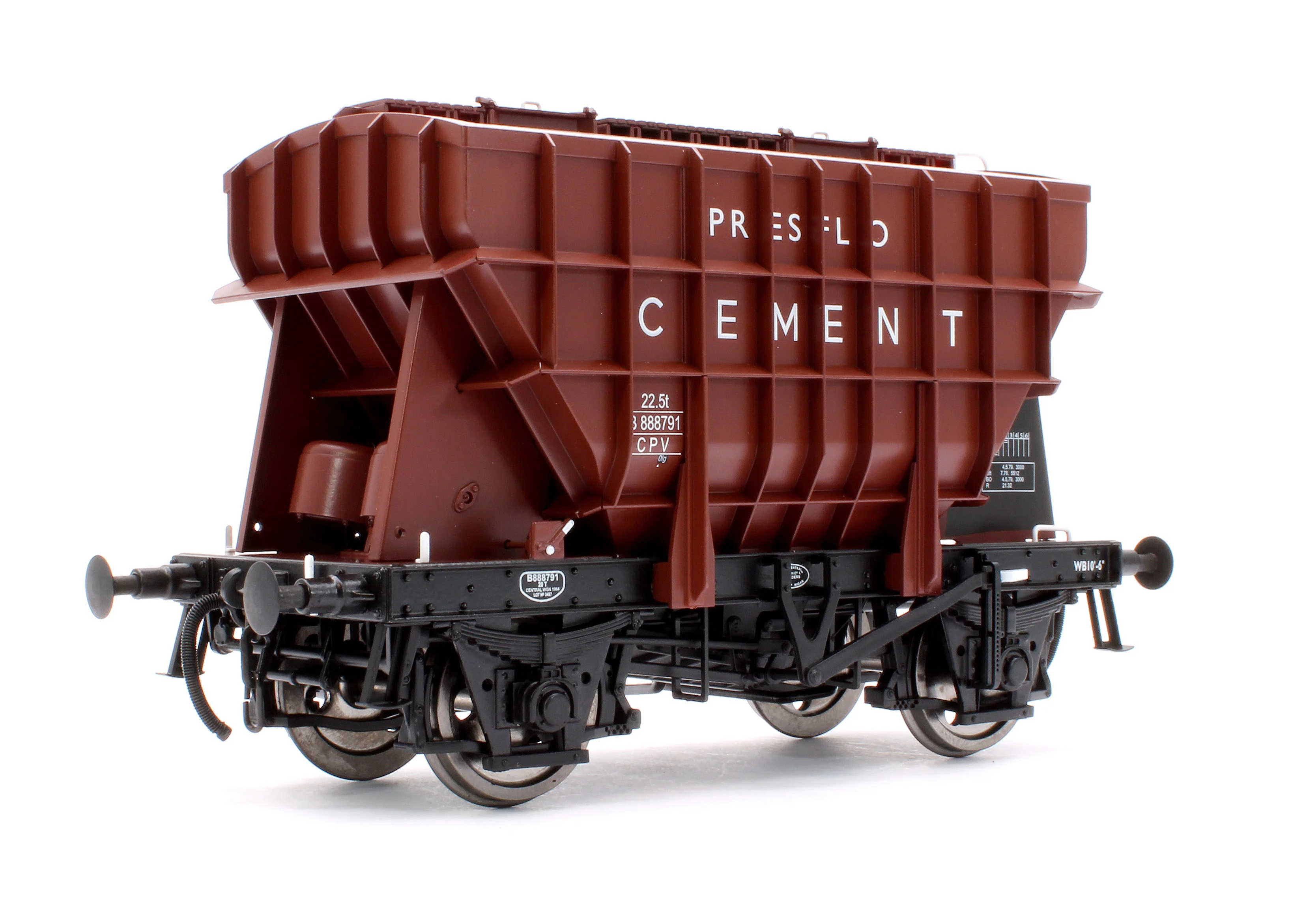 Presflo Wagon 'Presflo Cement' Bauxite 888791 (TOPS) - Image 3