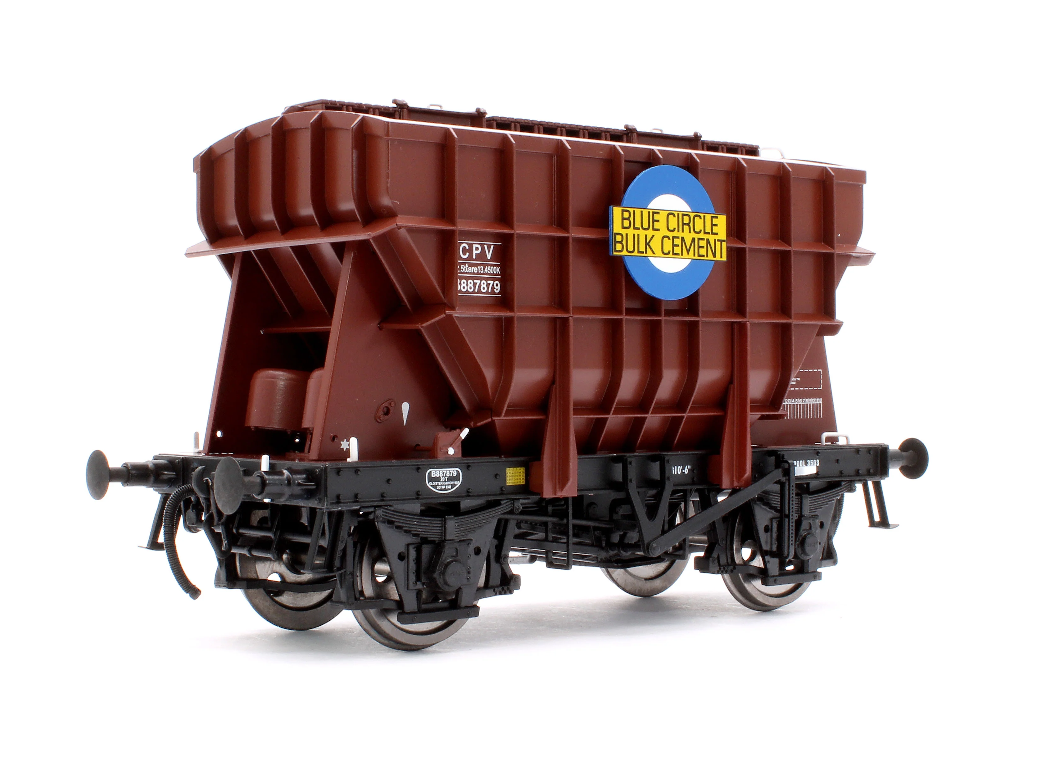 Presflo Wagon 'Blue Circle' Bauxite B887879 (TOPS) - Image 3