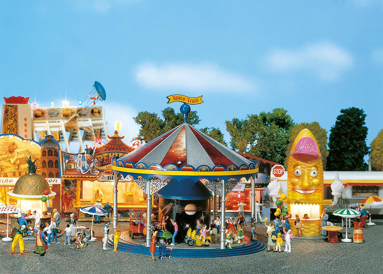 140329 Childrens Merry Go Round Fairground Kit with Motor III - Image 2