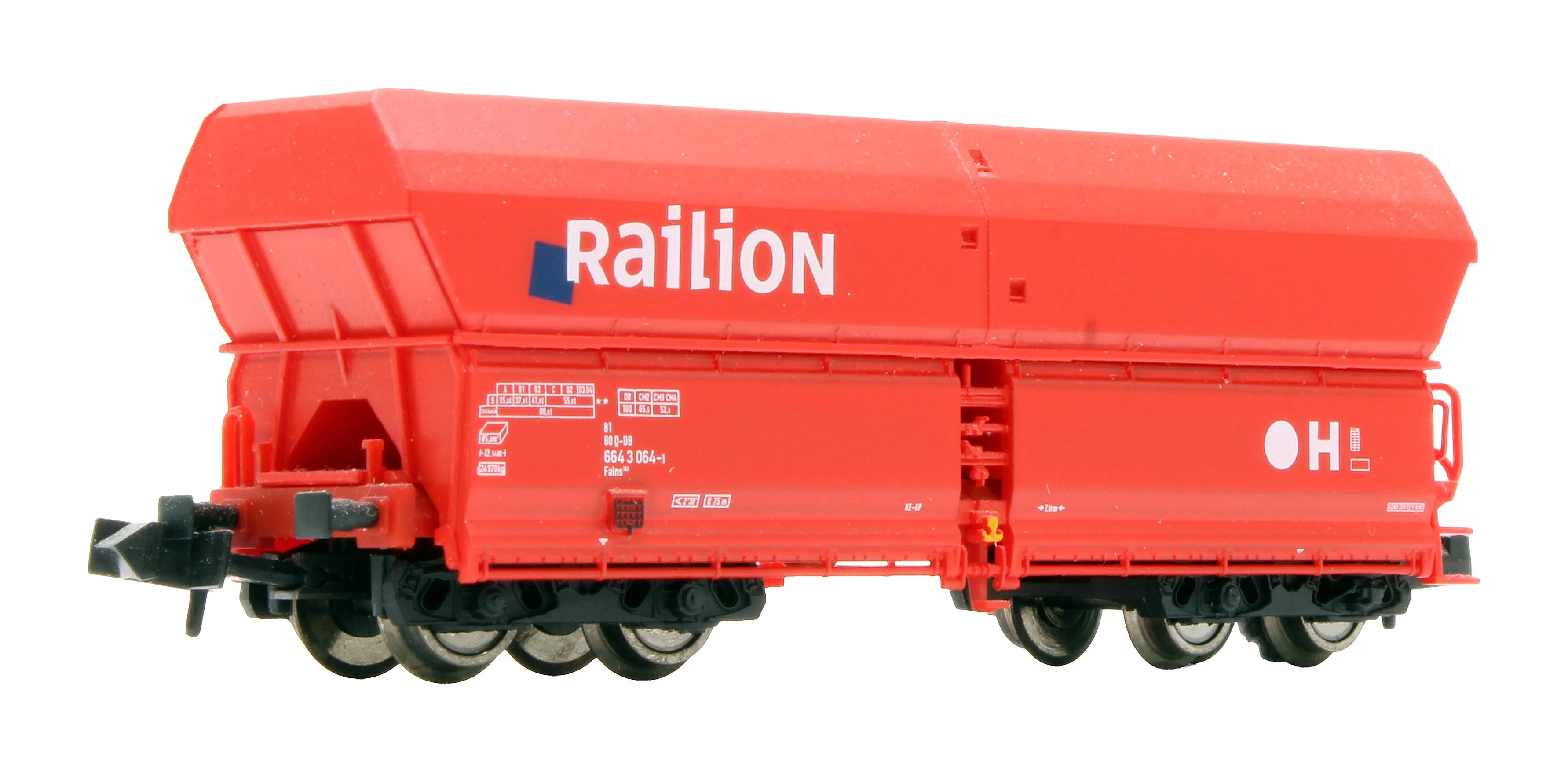 Pre-Owned 852317 2 Piece Set of Self Unloading Wagons Type Falns 183, DB AG - Image 5