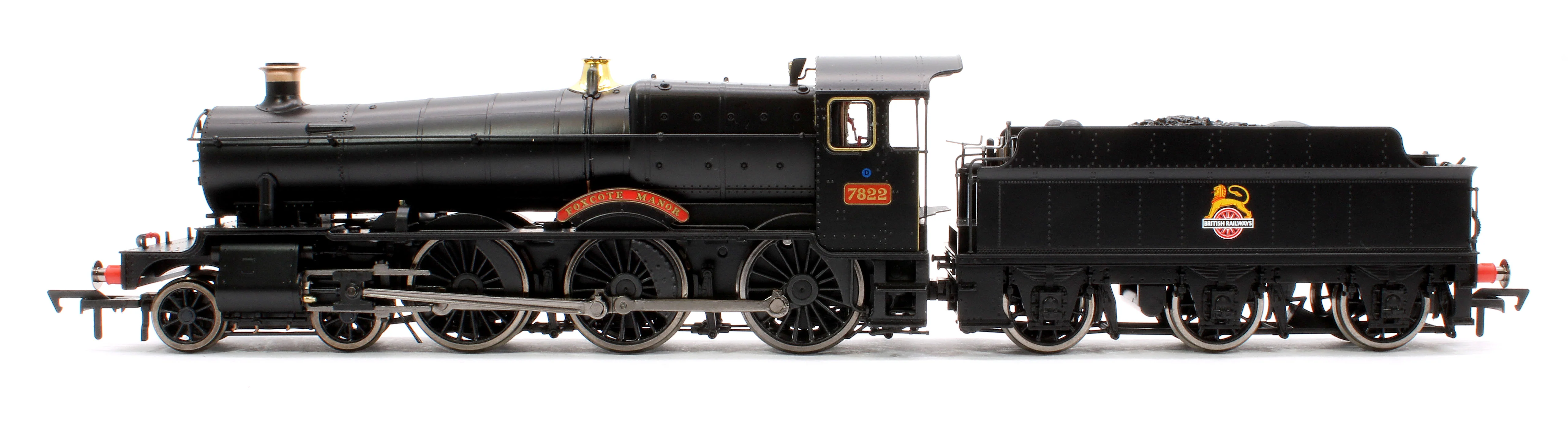 4S-001-012D Foxcote Manor BR Black Early Crest 78xx Manor Class 4-6-0 Steam Locomotive No.7822 - DCC Fitted - Image 5