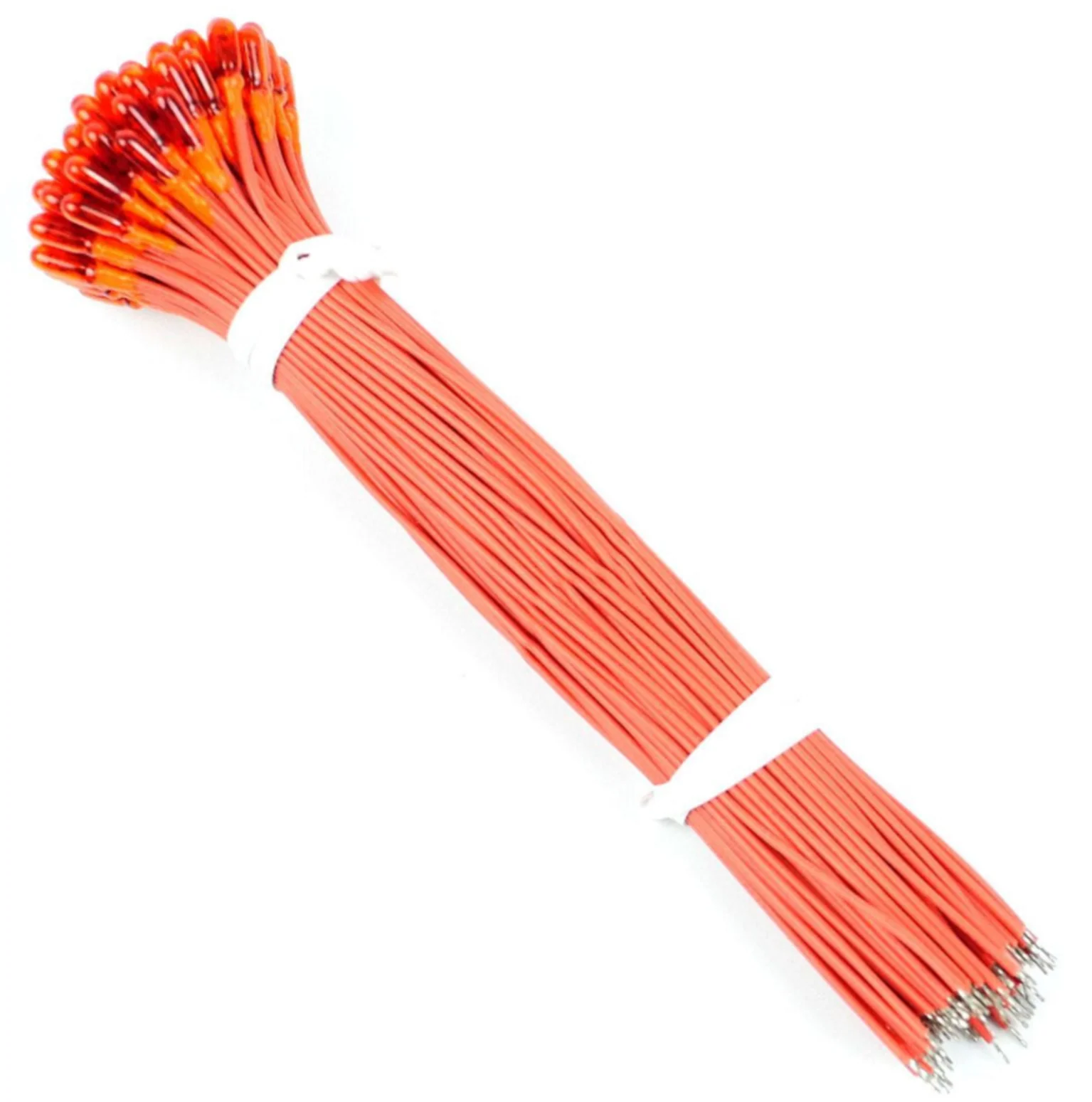 Orange 12v Grain Of Wheat Bulbs (100) - Image 2