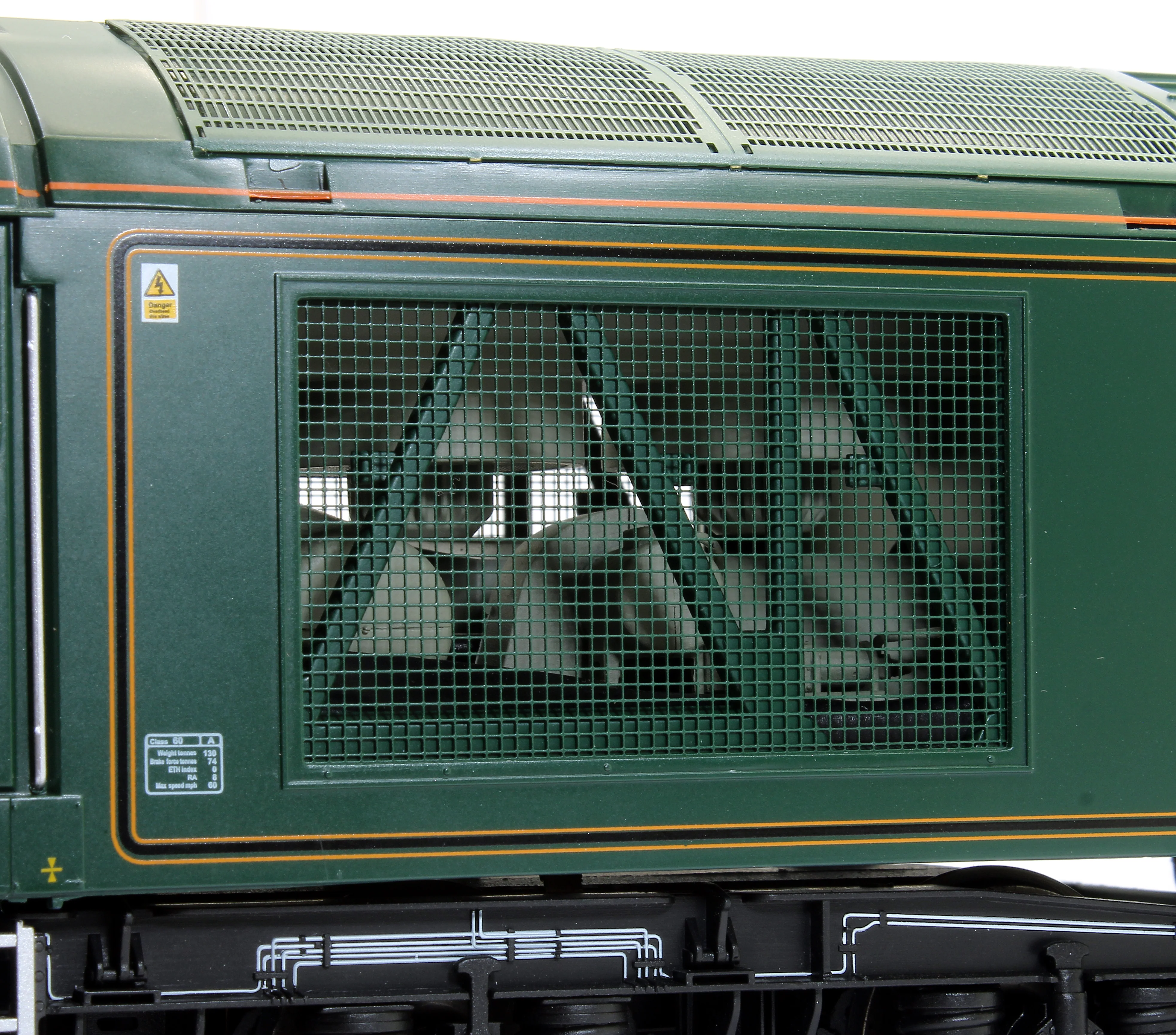 Class 60 081 'Isambard Kingdom Brunel' GWR Brunswick Green Diesel Locomotive - Image 7