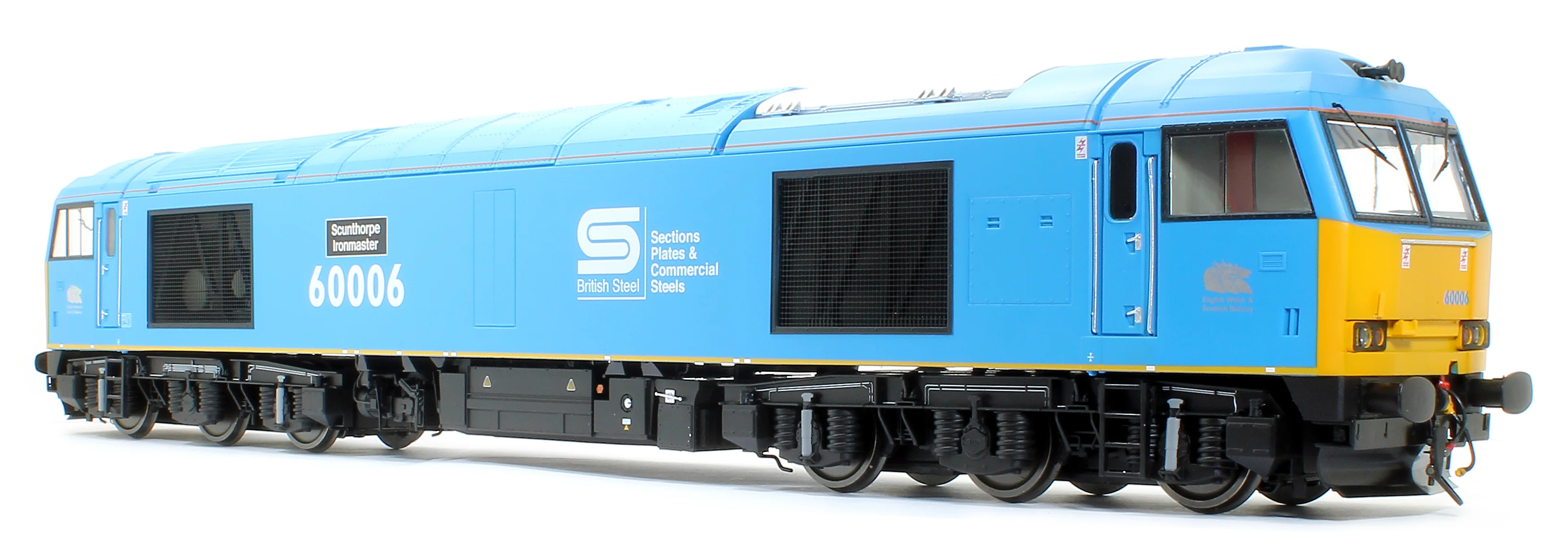 Class 60 Diesel 60 006 Scunthorpe Ironmaster British Steel Blue Diesel Locomotive - Image 3