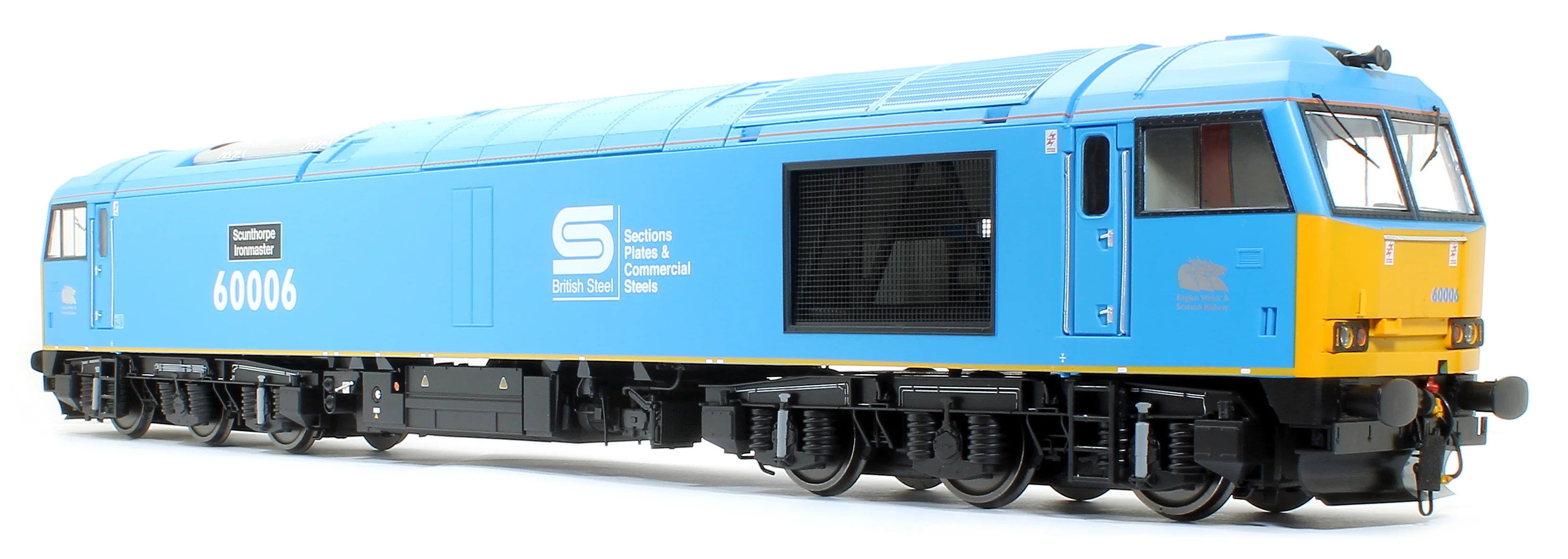 Class 60 Diesel 60 006 Scunthorpe Ironmaster British Steel Blue Diesel Locomotive - Image 6