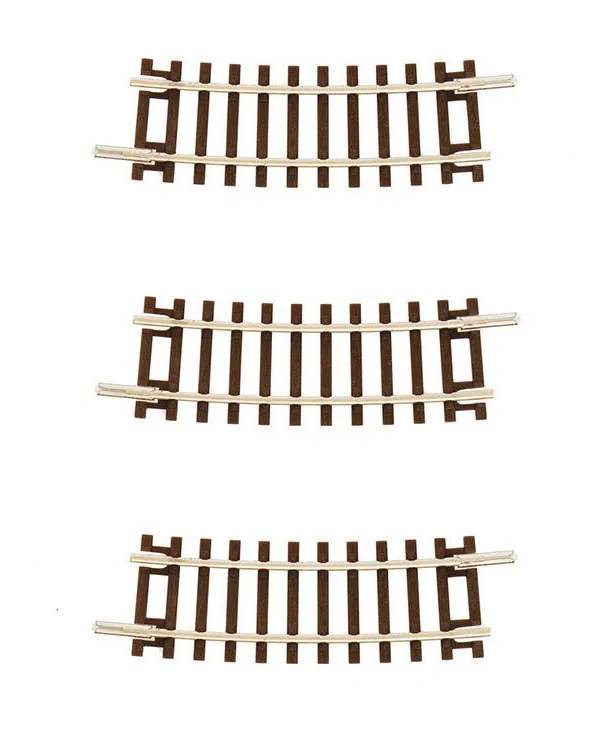 GM3640203 TT:120 Gauge Sectional Curved Track R2 365mm 10 Degree x3