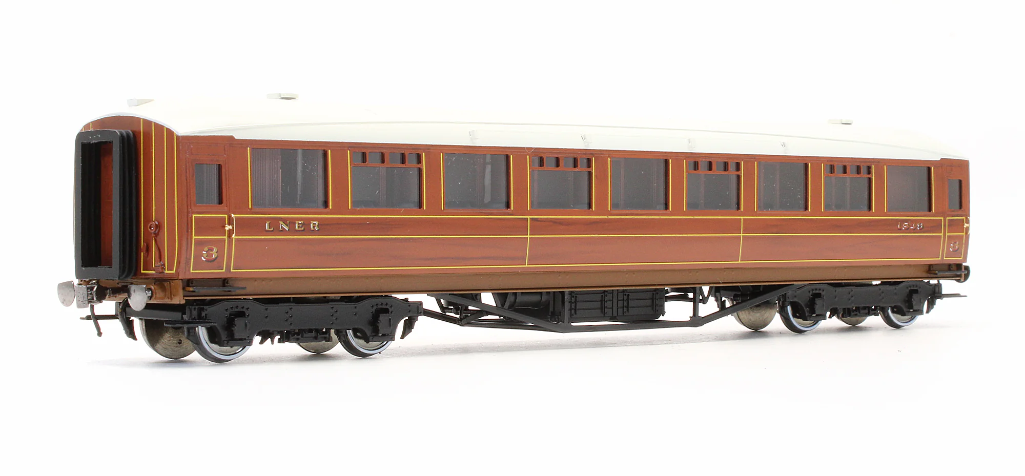 Pre-Owned LNER Teak Gresley 3rd Coach No.1849 - Image 2