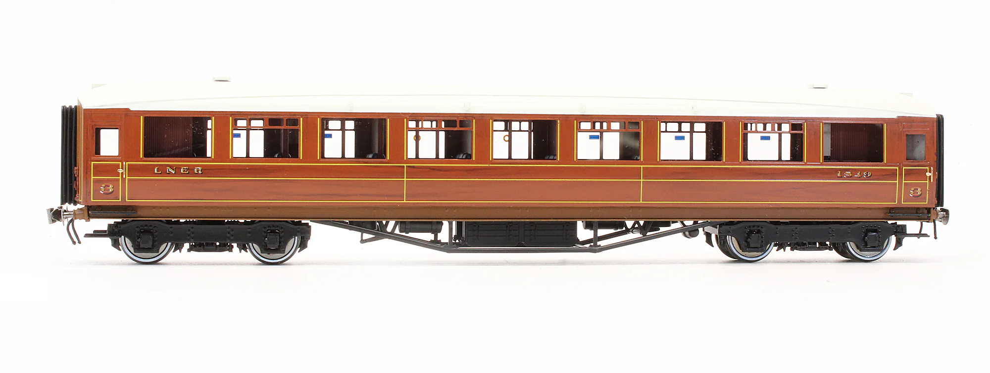 Pre-Owned LNER Teak Gresley 3rd Coach No.1849 - Image 3