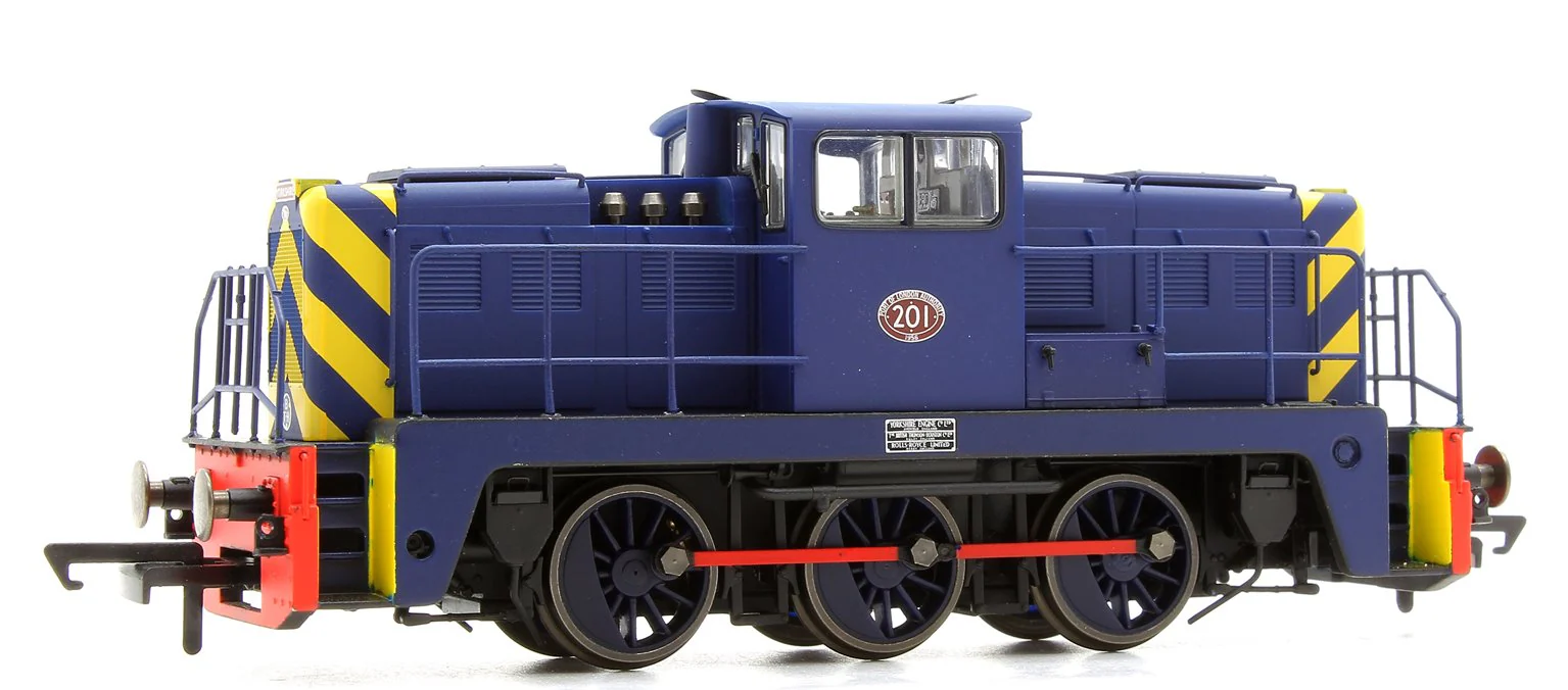 YEC Janus 0-6-0DE Port of London No.201 Diesel Locomotive (DCC Ready)